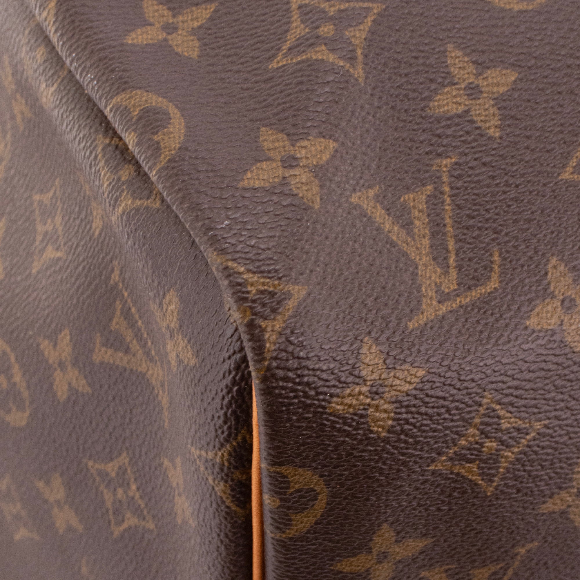 LOUIS VUITTON - Sac de voyage Keepall 55 Louis Vuitton en toile monogrammée vintage