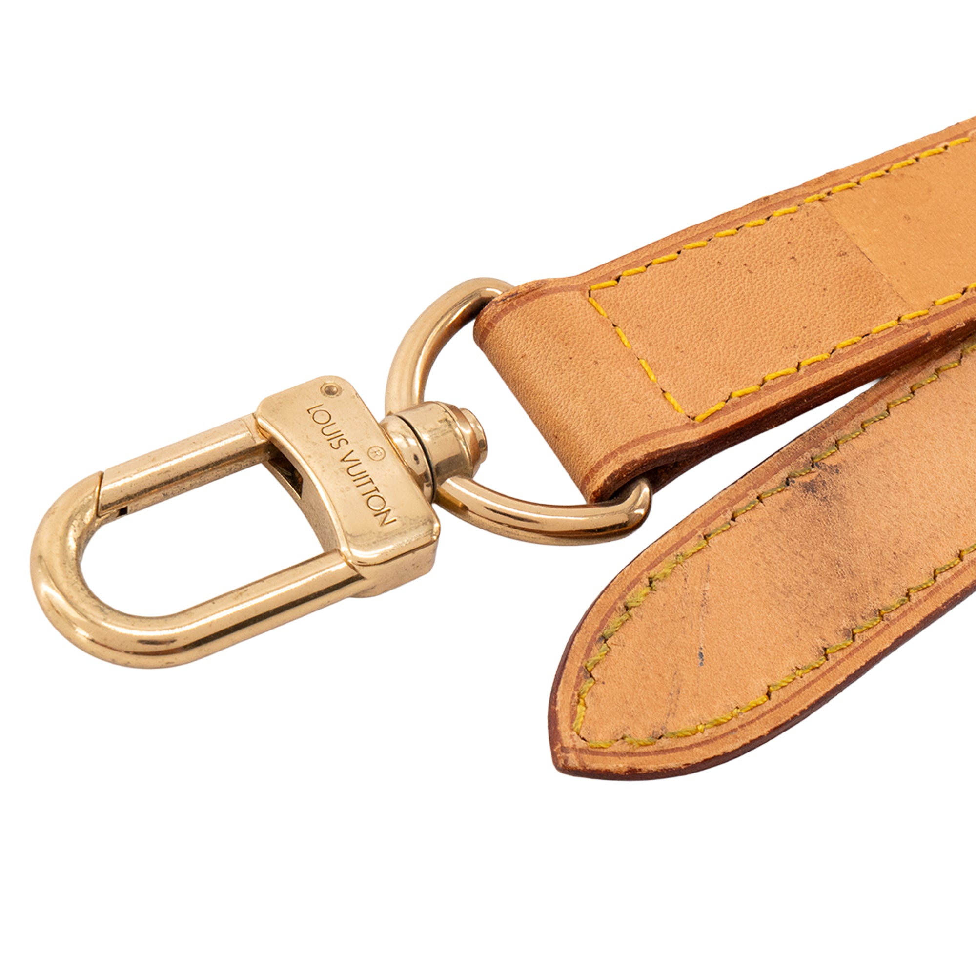 LOUIS VUITTON - Sac de voyage Keepall 60 bandoulière Louis Vuitton en toile enduite monogrammée vintage