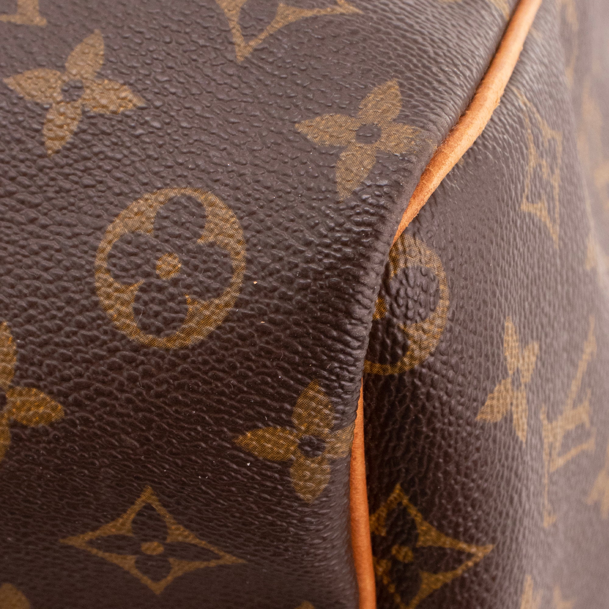 LOUIS VUITTON - Sac de voyage Keepall 60 bandoulière Louis Vuitton en toile enduite monogrammée vintage