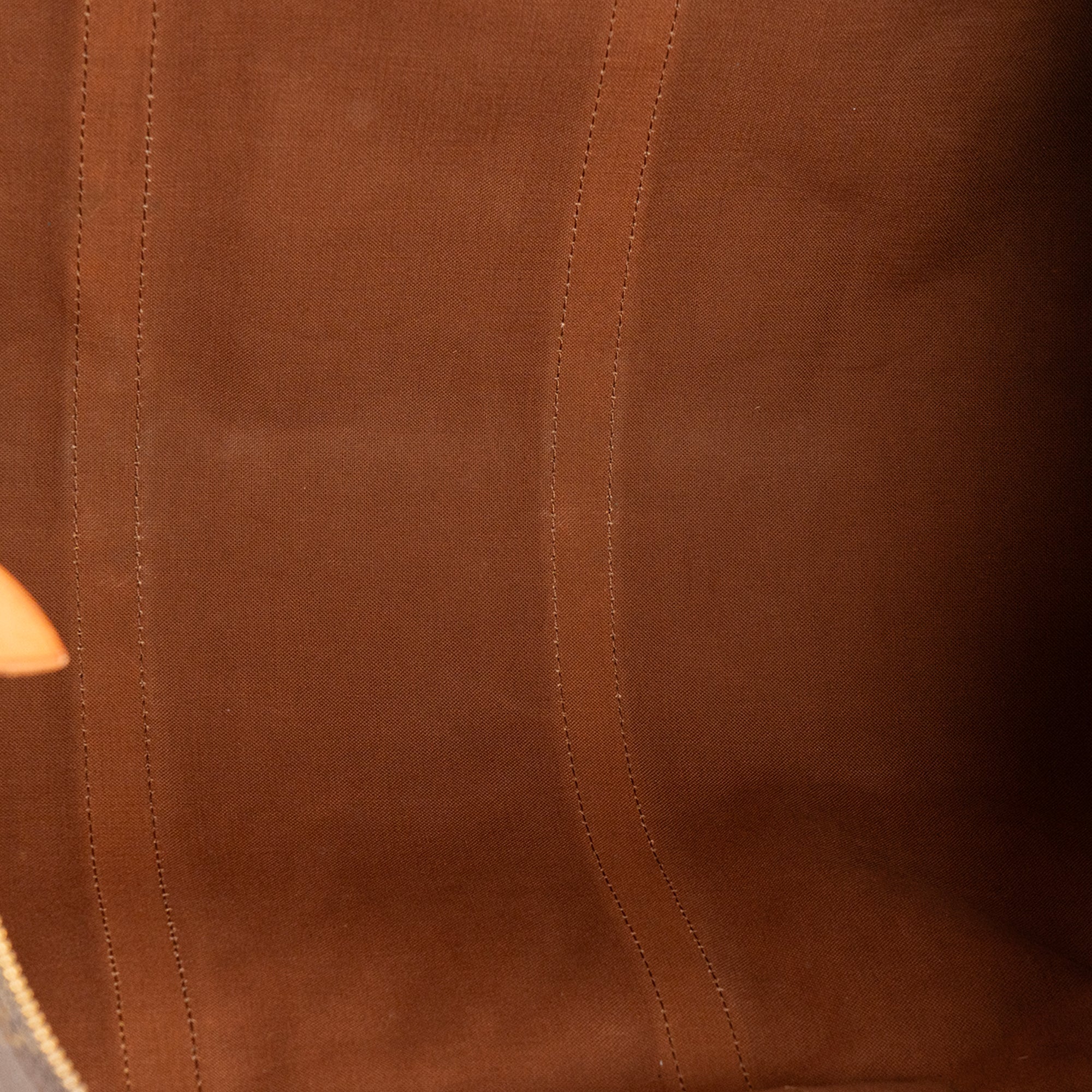 LOUIS VUITTON - Sac de voyage Keepall 60 Louis Vuitton en toile enduite monogrammée marron