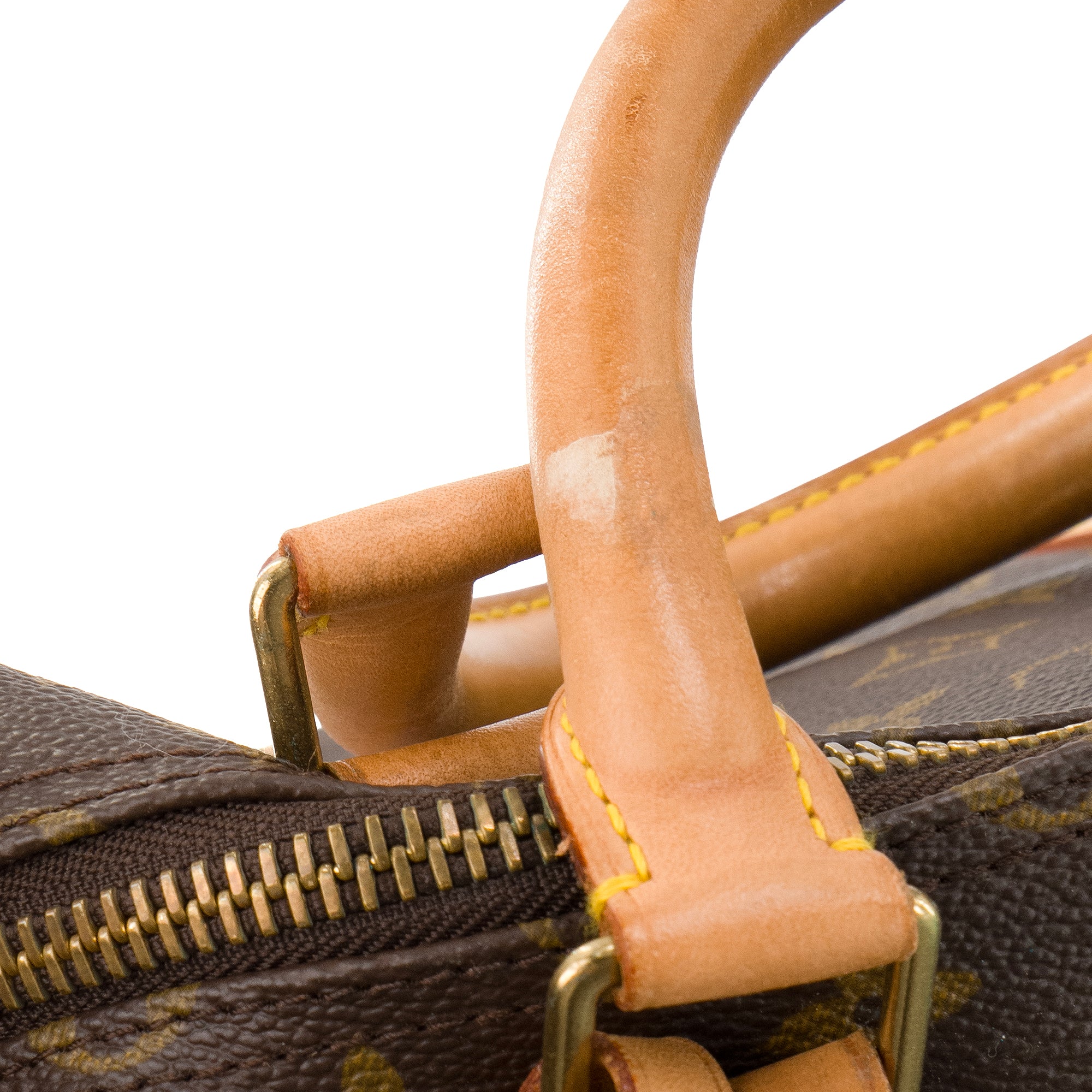 LOUIS VUITTON - Sac de voyage Keepall 60 Louis Vuitton en toile enduite monogrammée vintage