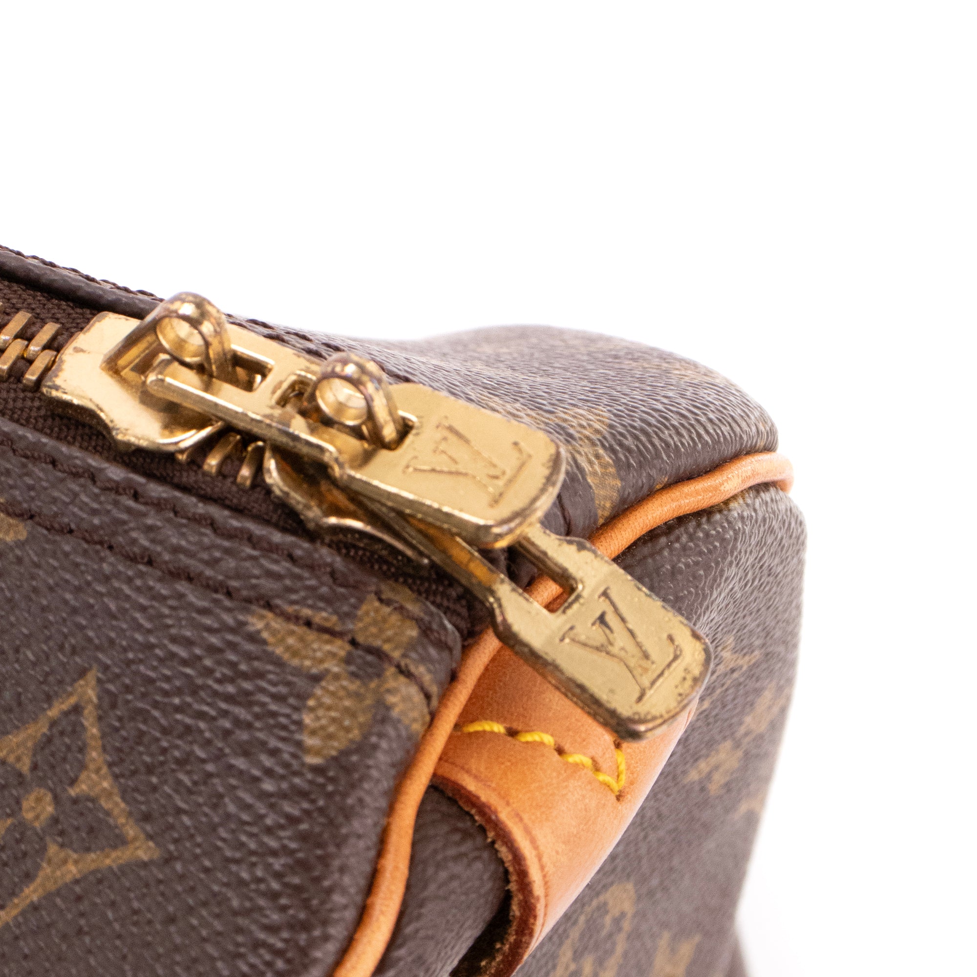 LOUIS VUITTON - Sac de voyage Keepall 60 Louis Vuitton en toile enduite monogrammée vintage