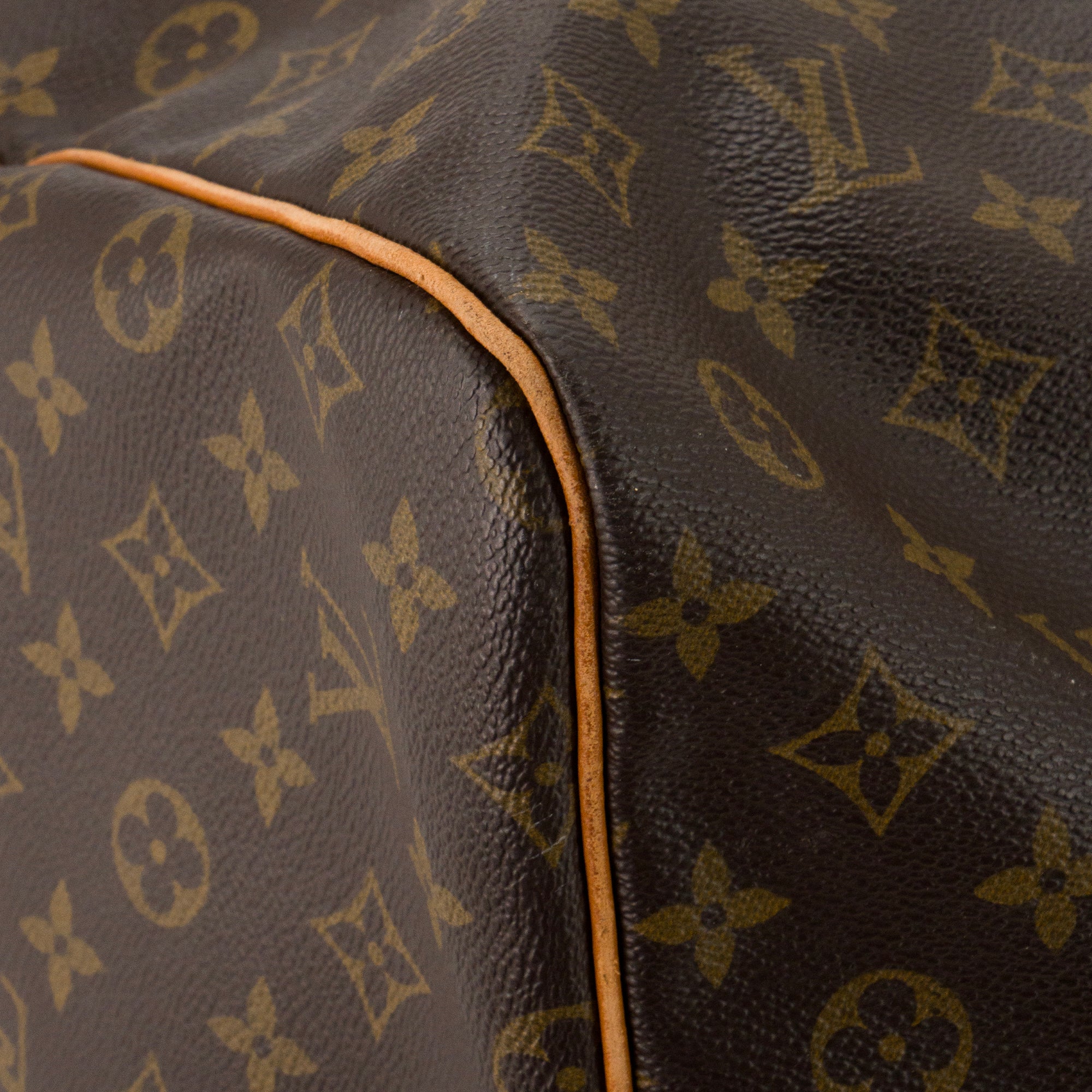 LOUIS VUITTON - Sac de voyage Keepall 60 Louis Vuitton en toile enduite monogrammée