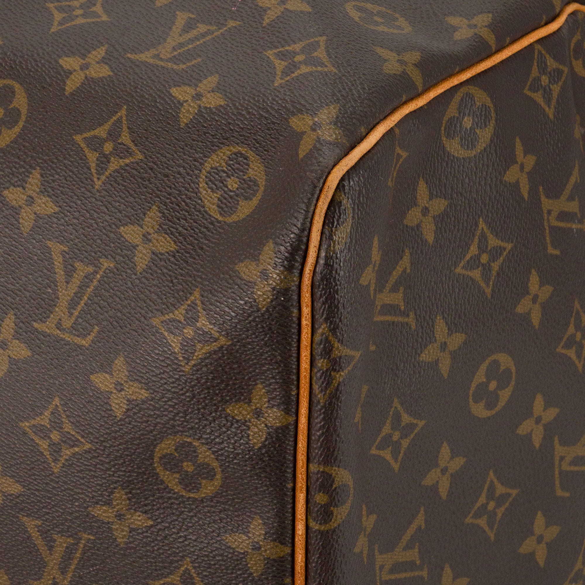 LOUIS VUITTON - Sac de voyage Keepall 60 Louis Vuitton en toile enduite monogrammée