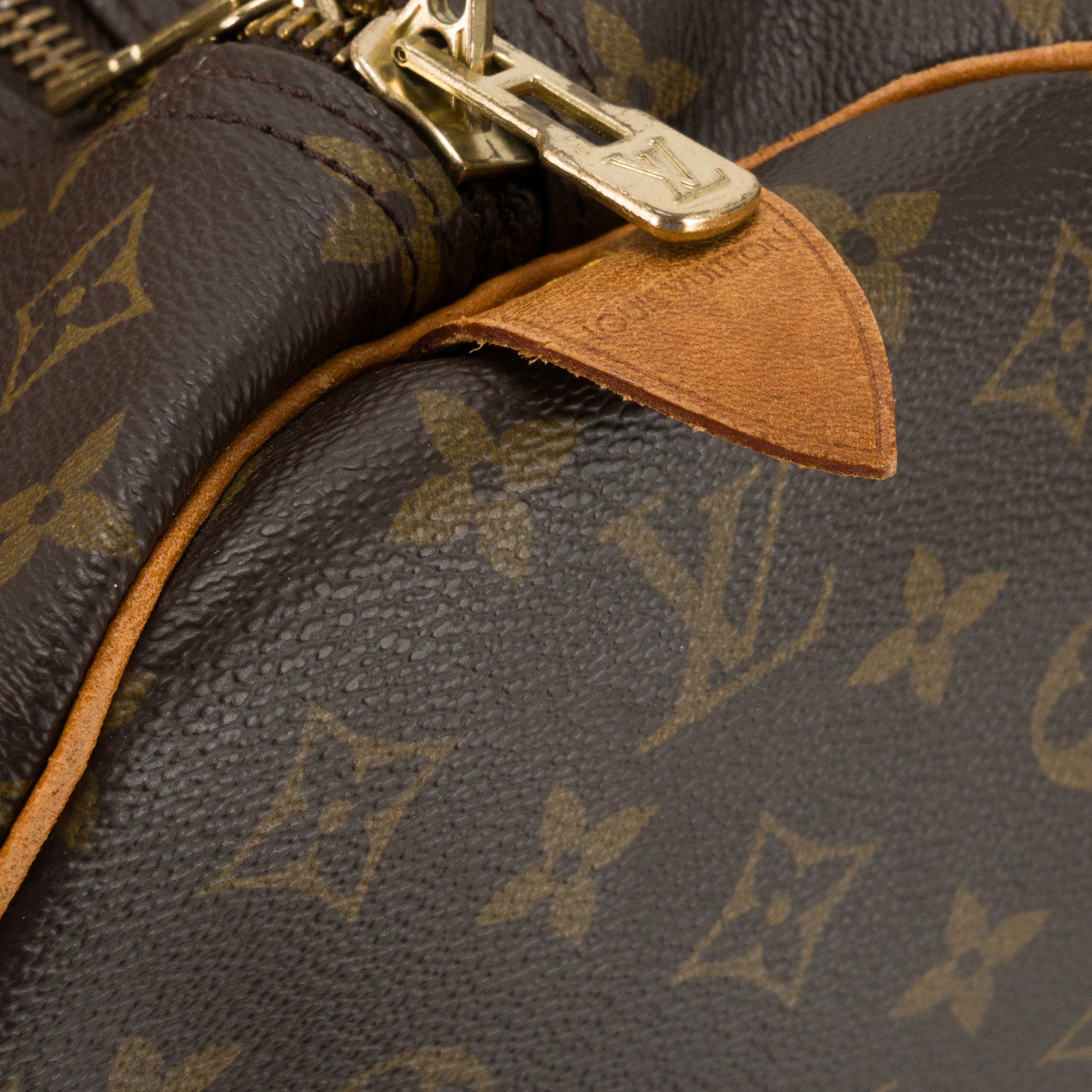LOUIS VUITTON - Sac de voyage Keepall 60 Louis Vuitton en toile enduite monogrammée