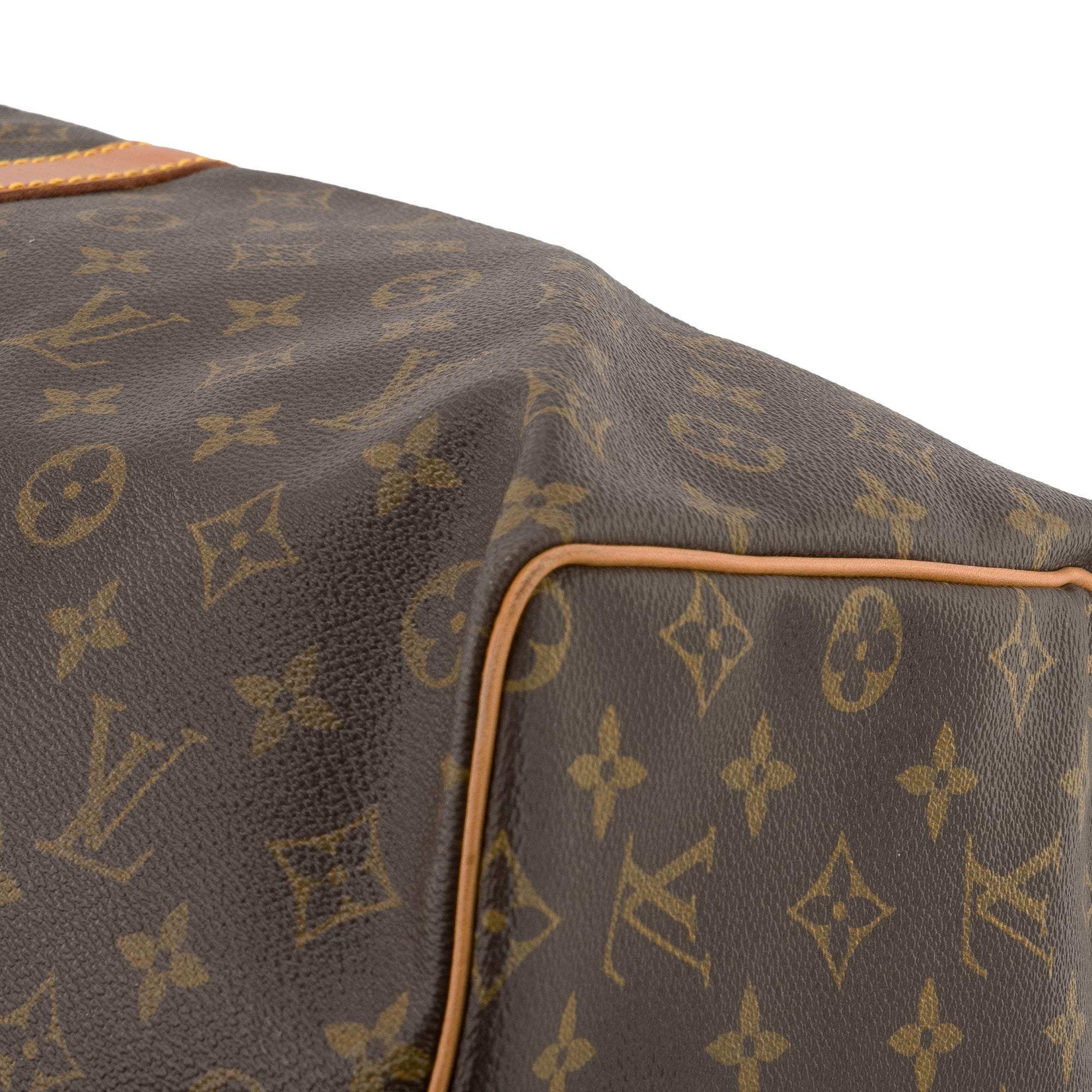 LOUIS VUITTON - Sac de voyage Keepall 60 Louis Vuitton en toile monogrammée vintage