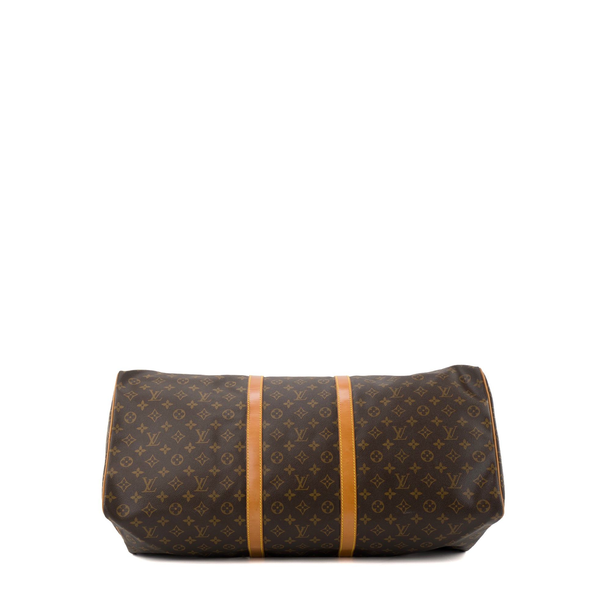 LOUIS VUITTON - Sac de voyage Keepall 60 Louis Vuitton en toile monogrammée vintage