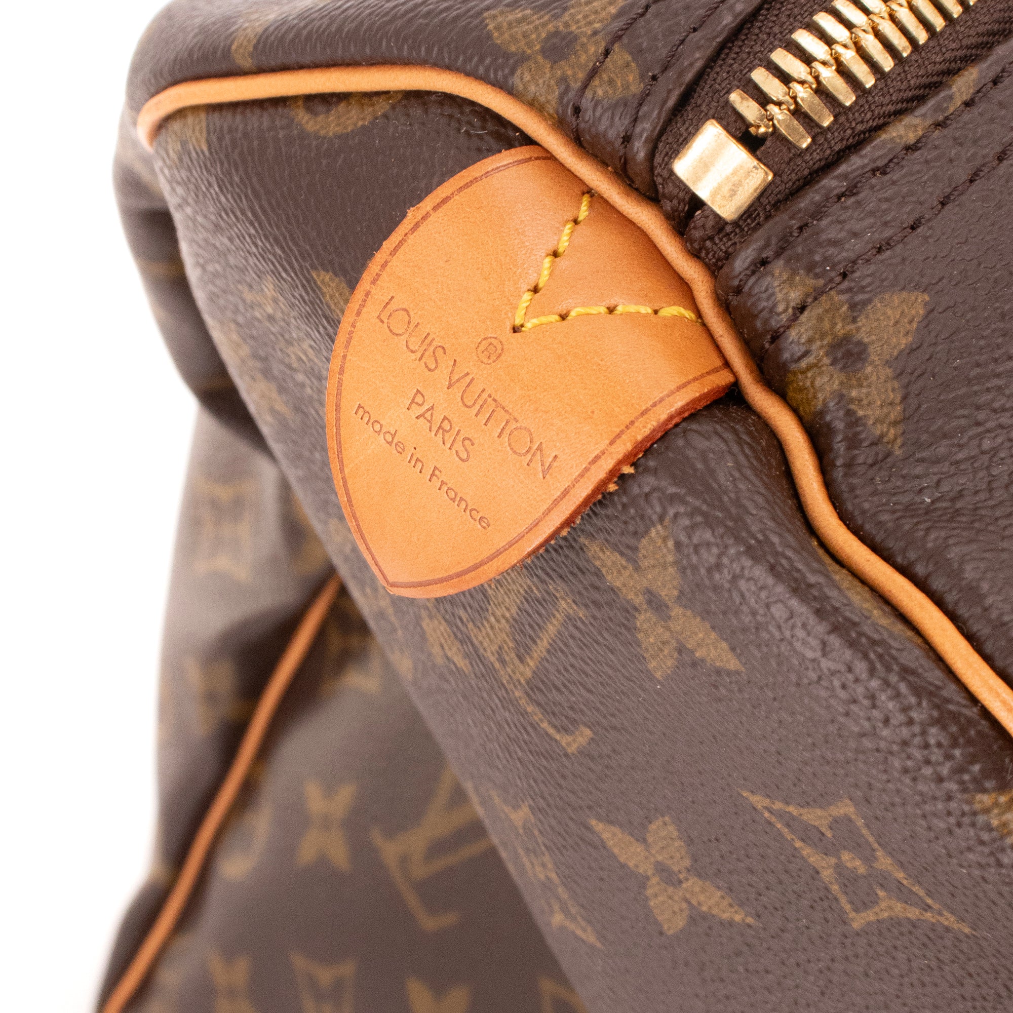 LOUIS VUITTON - Sac de voyage Keepall 60 Louis Vuitton en toile monogrammée vintage