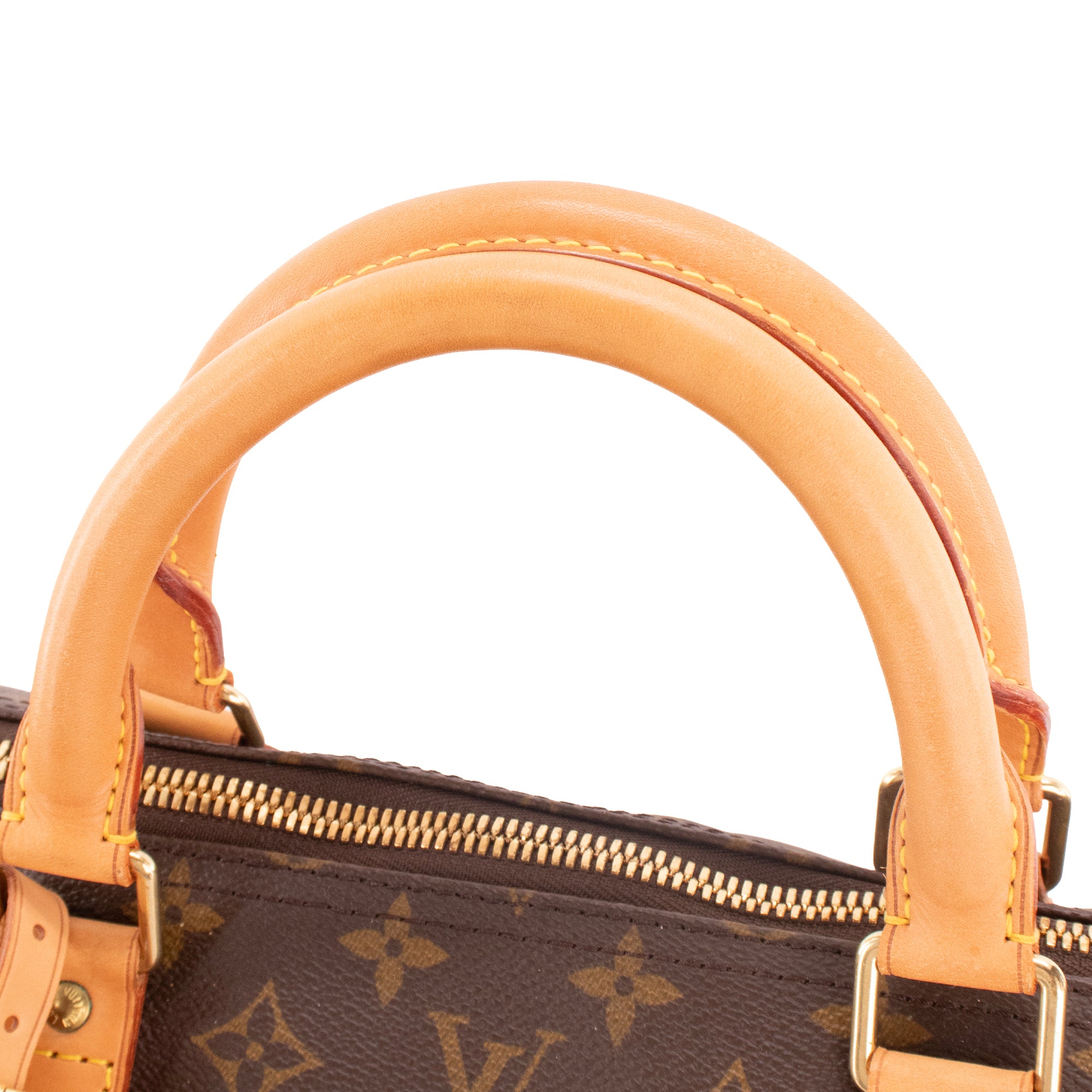 LOUIS VUITTON - Sac de voyage Keepall 60 Louis Vuitton en toile monogrammée vintage