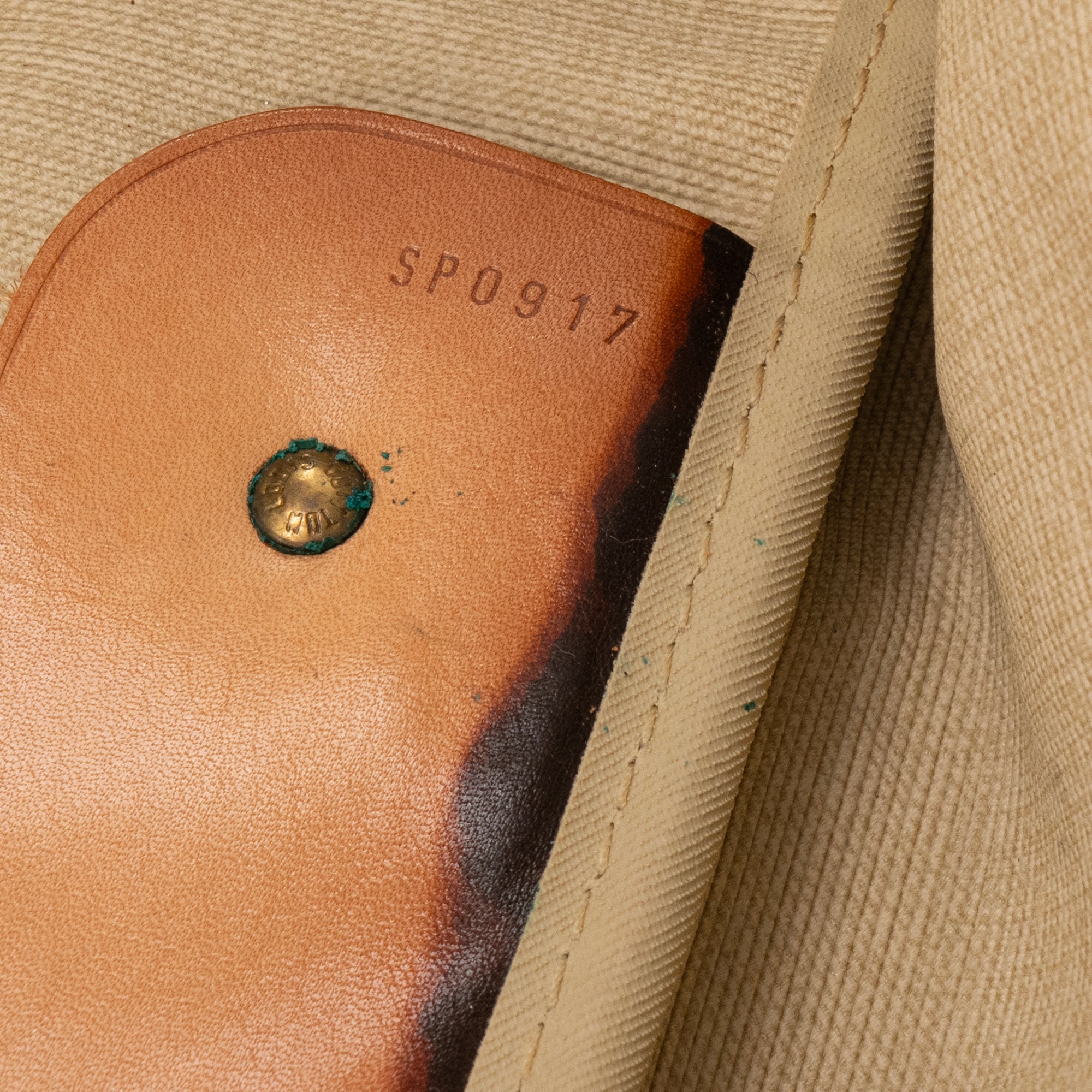 LOUIS VUITTON - Sac de voyage Sirius 65 Louis Vuitton en toile enduite monogrammée vintage