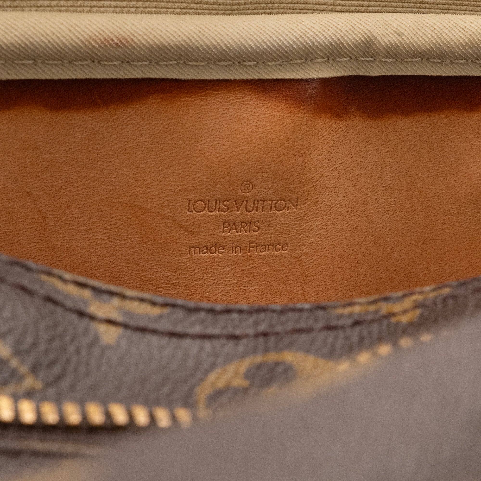 LOUIS VUITTON - Sac de voyage Sirius 65 Louis Vuitton en toile enduite monogrammée vintage