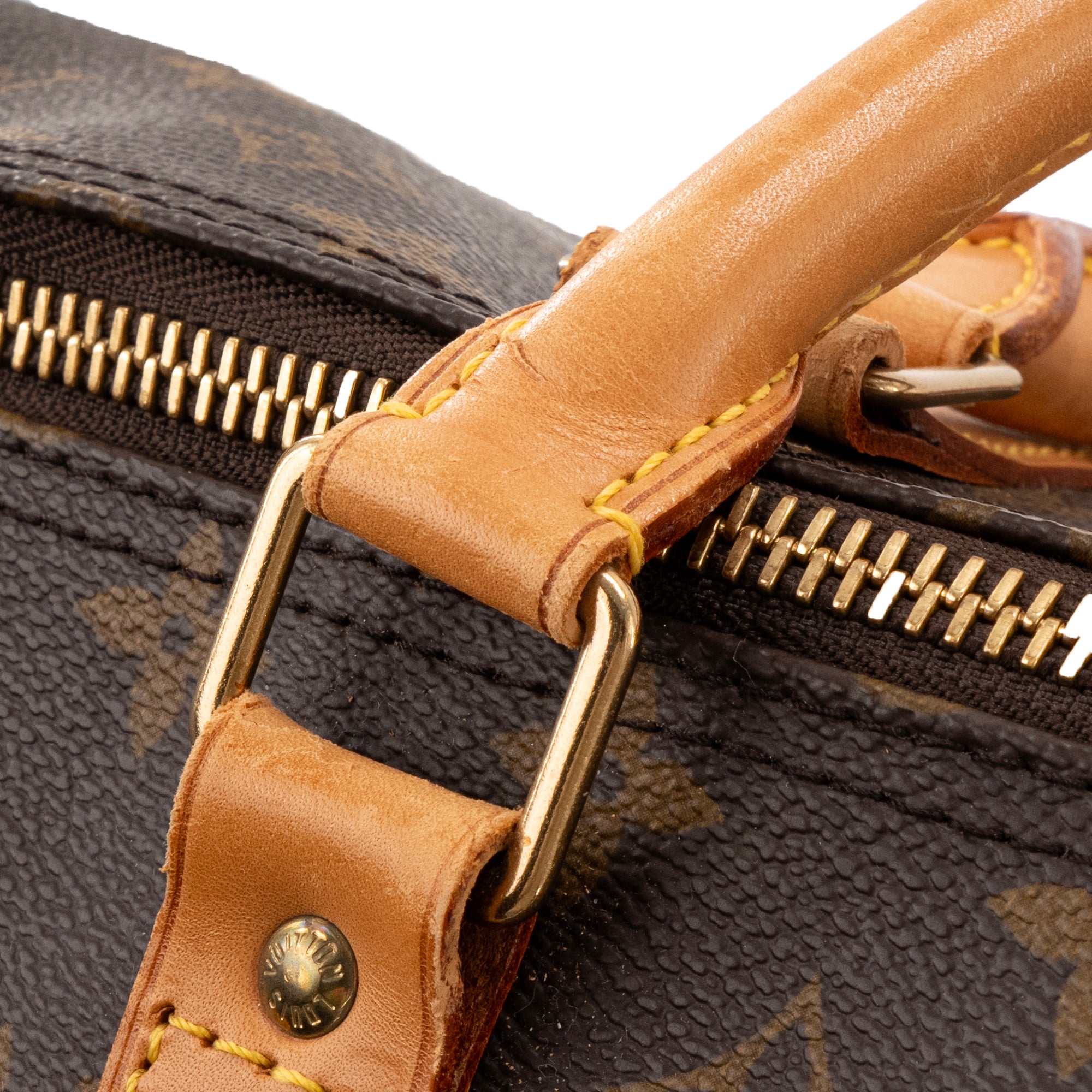 LOUIS VUITTON - Sac de voyage Keepall 60 Louis Vuitton en toile enduite monogrammée vintage