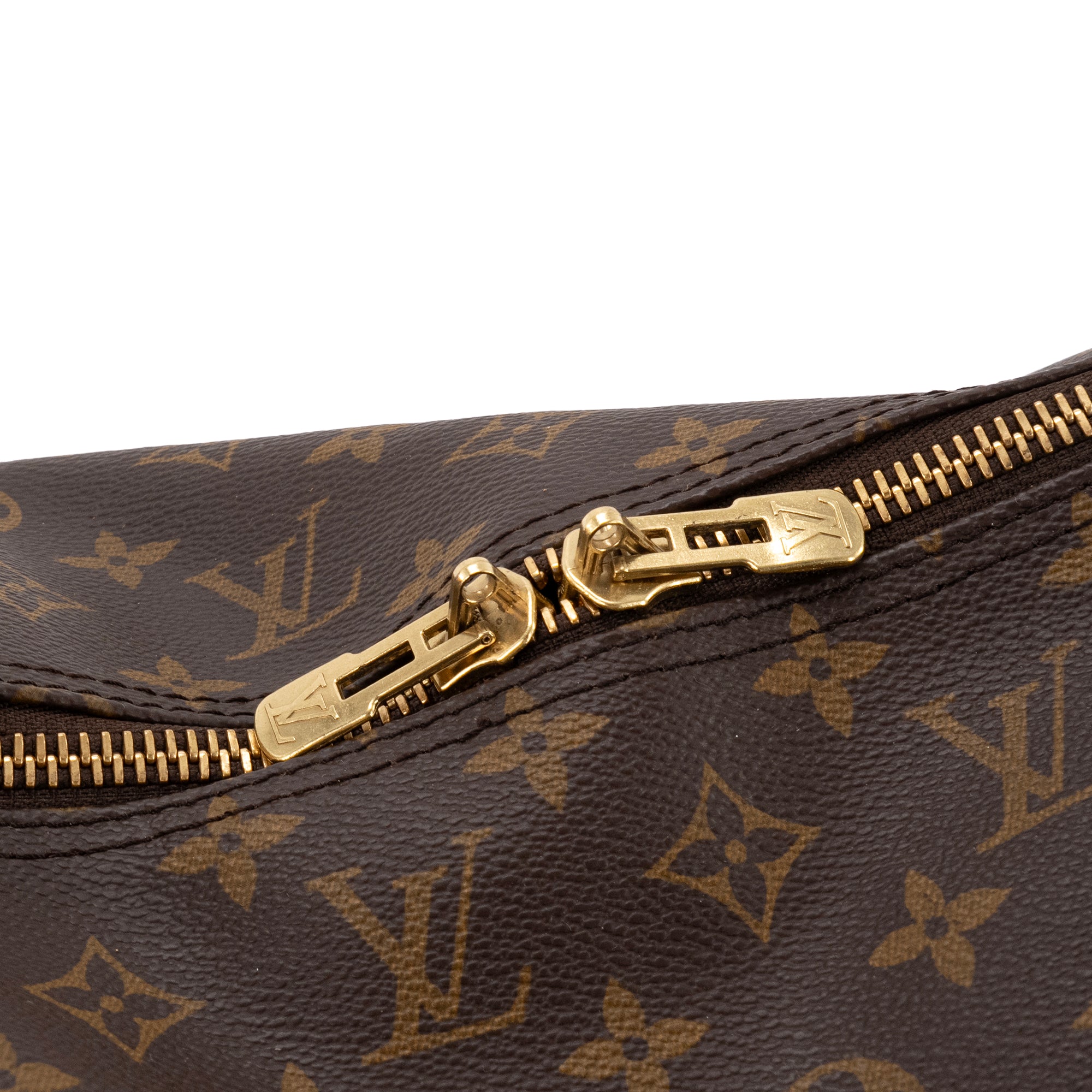 LOUIS VUITTON - Sac de voyage Keepall 60 Louis Vuitton en toile enduite monogrammée vintage