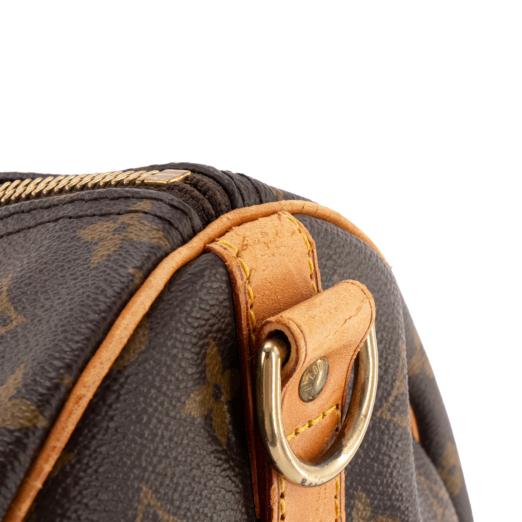 LOUIS VUITTON - Sac de voyage Keepall 60 Louis Vuitton en toile enduite monogrammée vintage