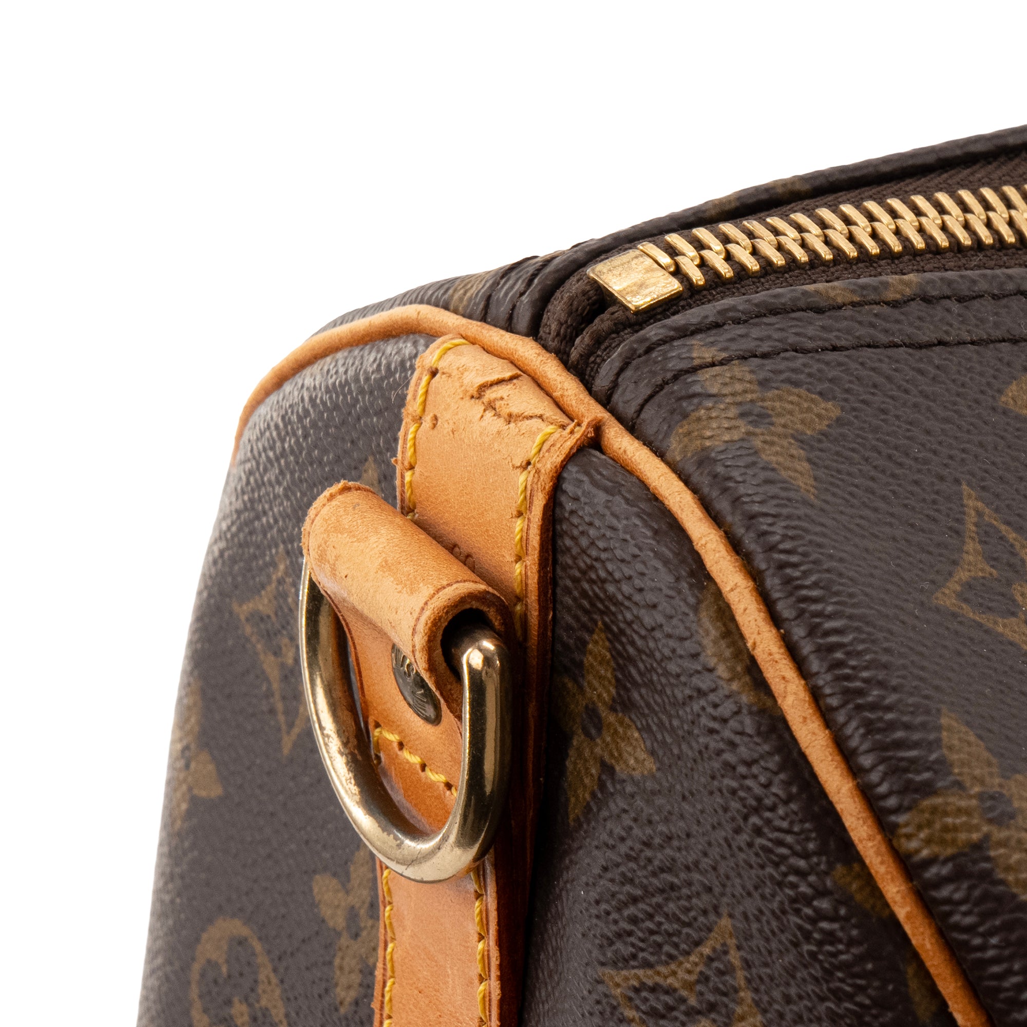 LOUIS VUITTON - Sac de voyage Keepall 60 Louis Vuitton en toile enduite monogrammée vintage