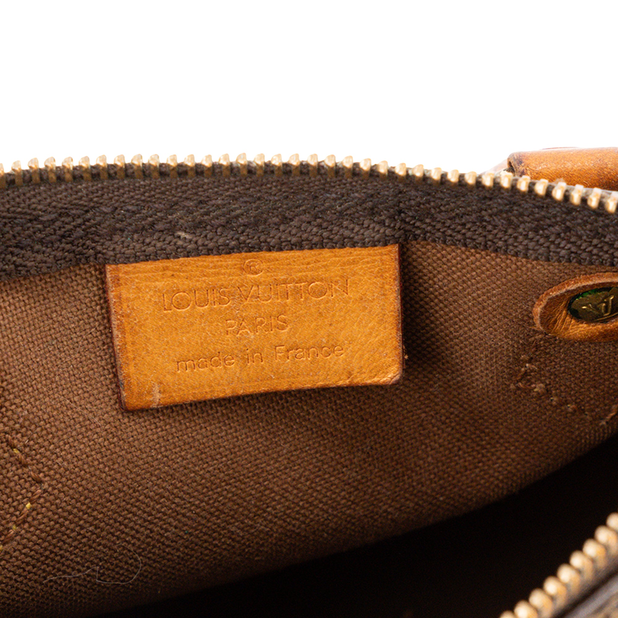 LOUIS VUITTON - Sac à main Nano Speedy Louis Vuitton en toile enduite monogrammée vintage