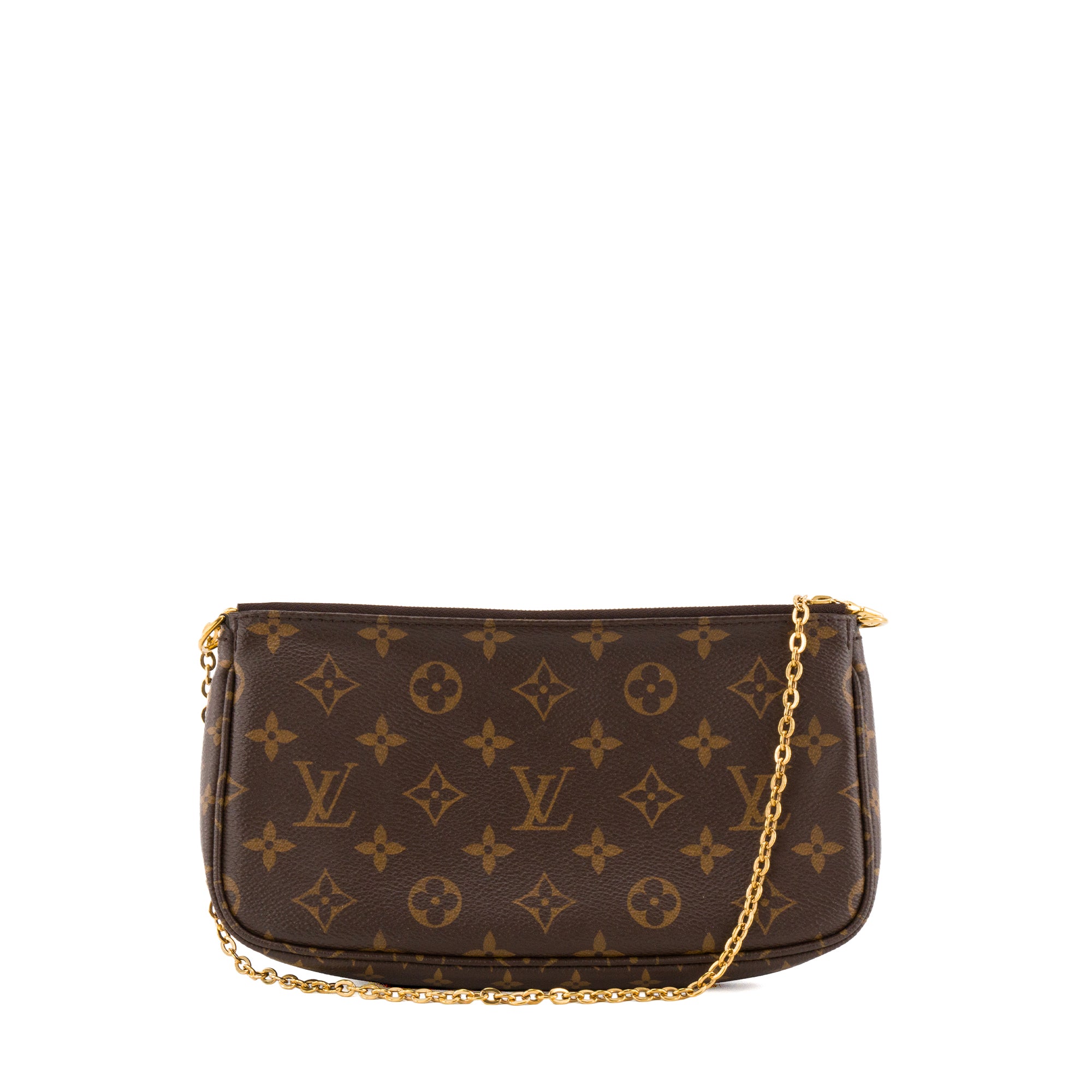 LOUIS VUITTON - Sac à bandoulière Multi Pochette Accessoires Louis Vuitton en toile enduite monogrammée