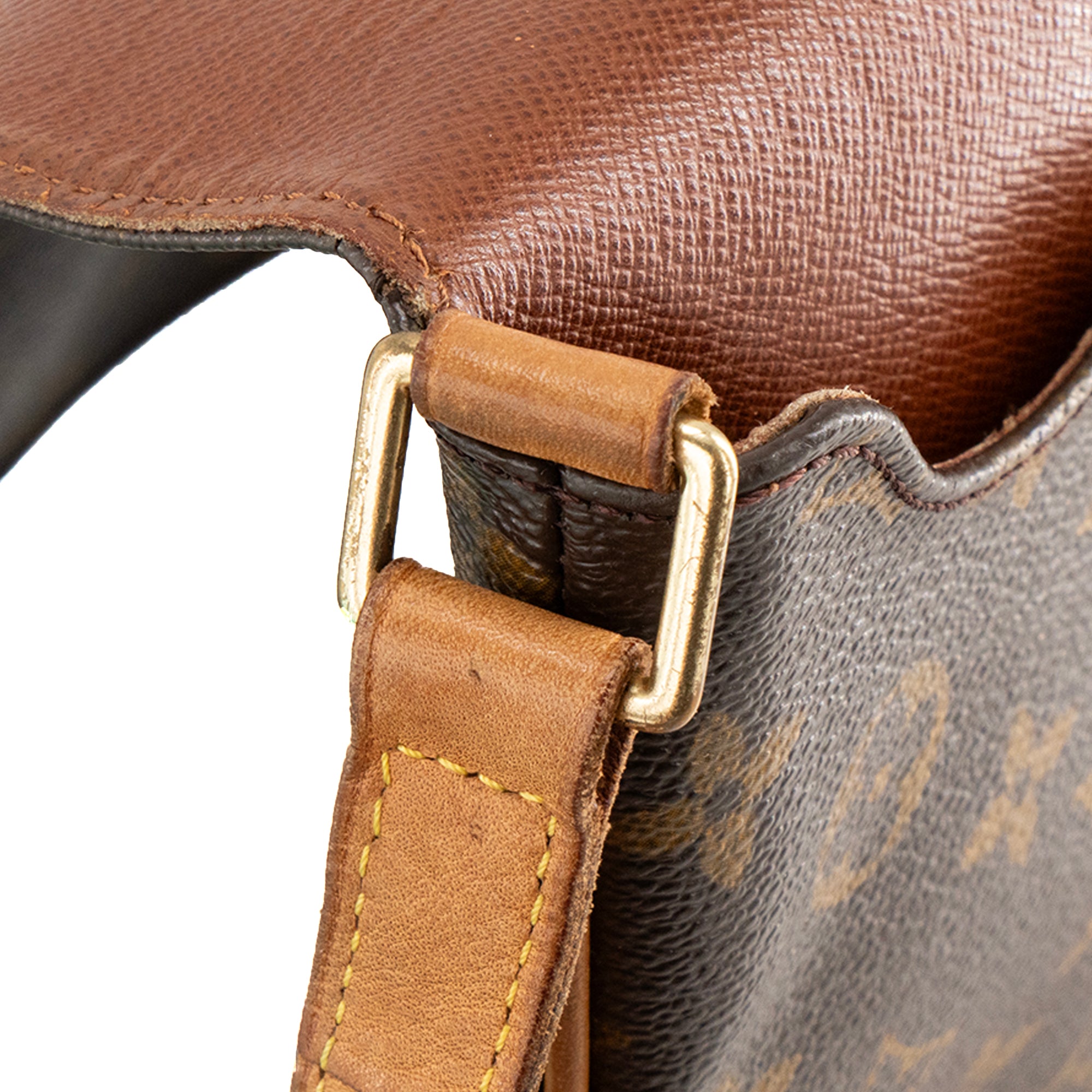 LOUIS VUITTON - Sac à bandoulière Musette Salsa Louis Vuitton en toile enduite monogrammée vintage