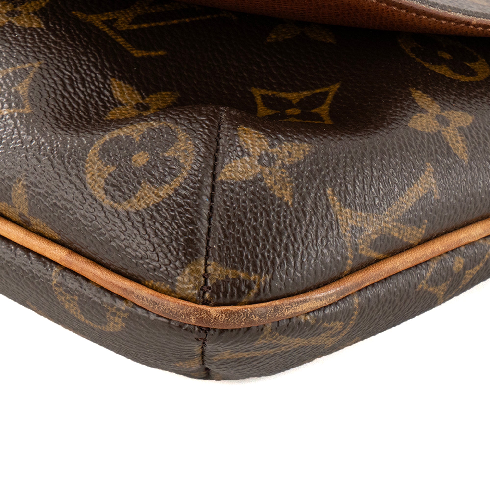 LOUIS VUITTON - Sac à bandoulière Musette Salsa Louis Vuitton en toile enduite monogrammée vintage