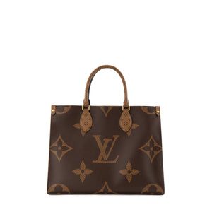 LOUIS VUITTON - Sac cabas Onthego MM Louis Vuitton en toile enduite monogrammée