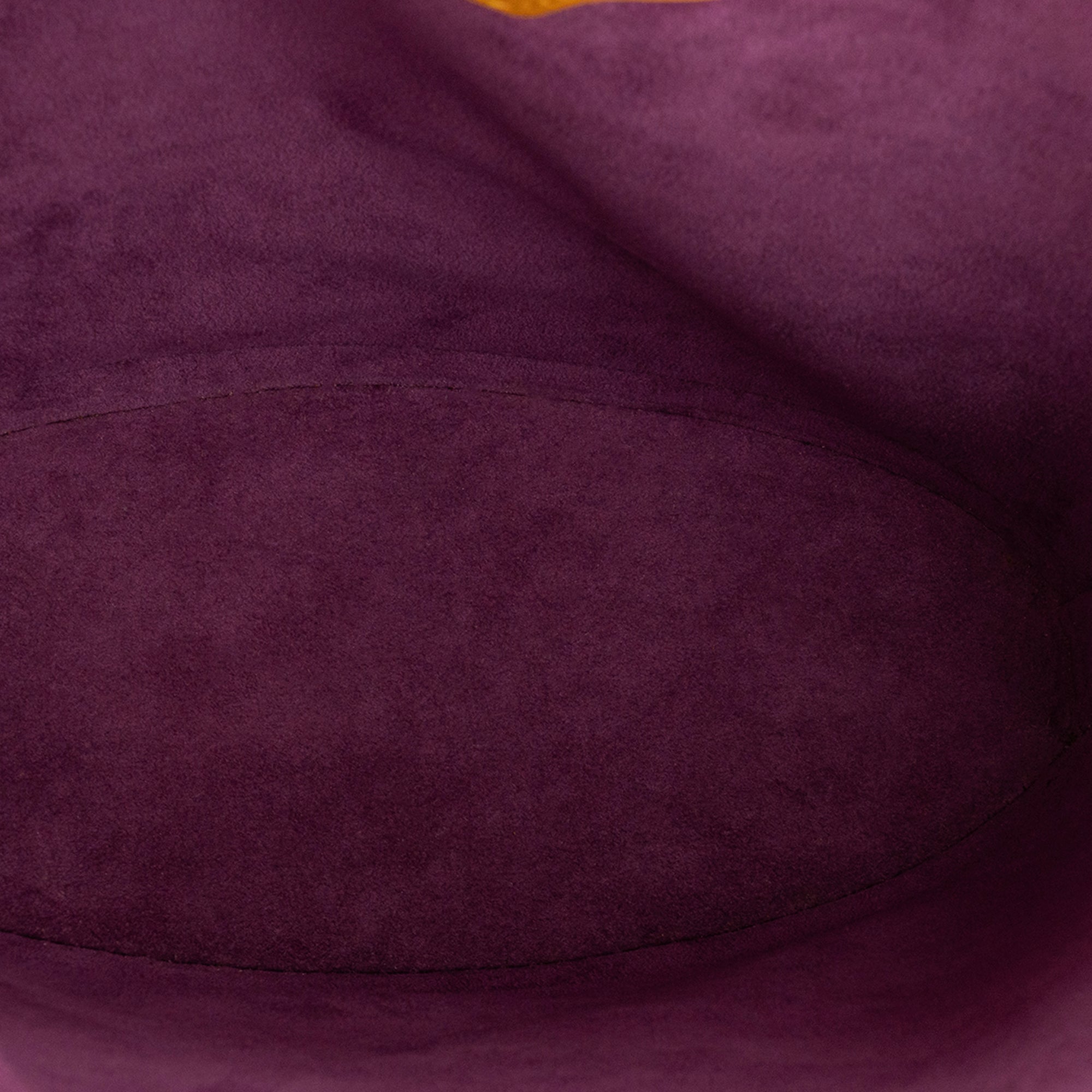 LOUIS VUITTON - Sac à épaule Saint Jacques Louis Vuitton en cuir épi jaune