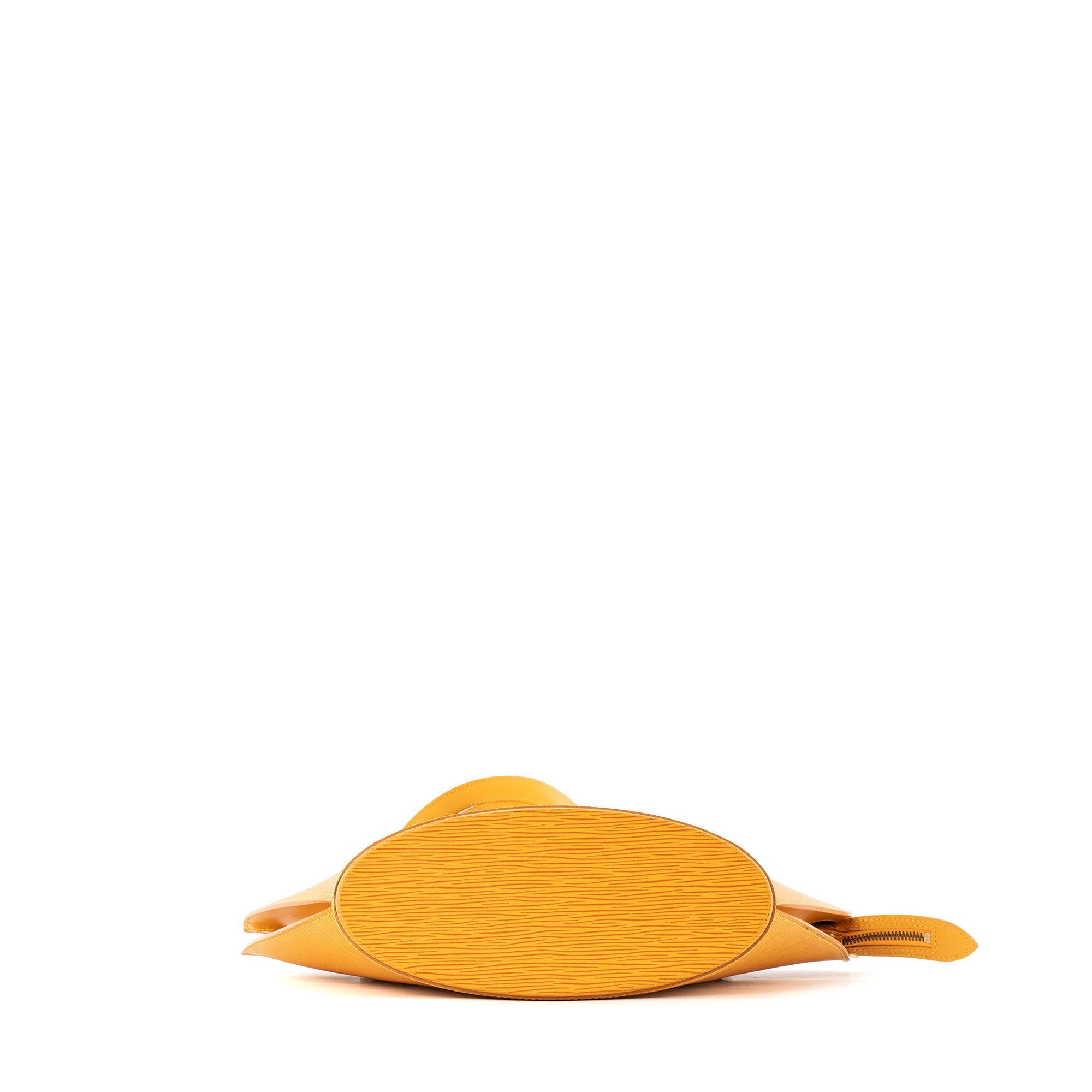 LOUIS VUITTON - Sac à épaule Saint Jacques Louis Vuitton en cuir épi jaune