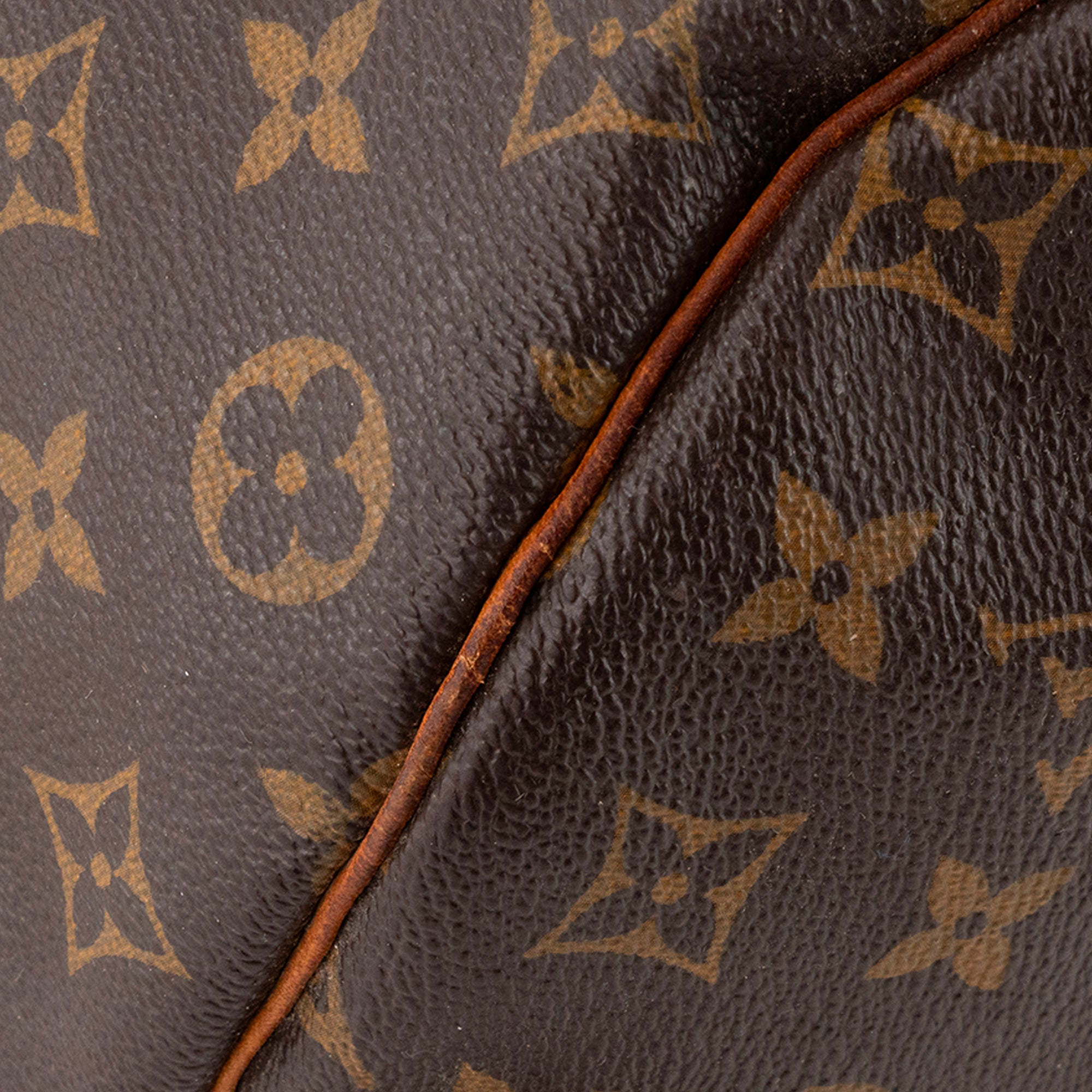 LOUIS VUITTON - Sac à main Speedy 35 Louis Vuitton en toile enduite monogrammée