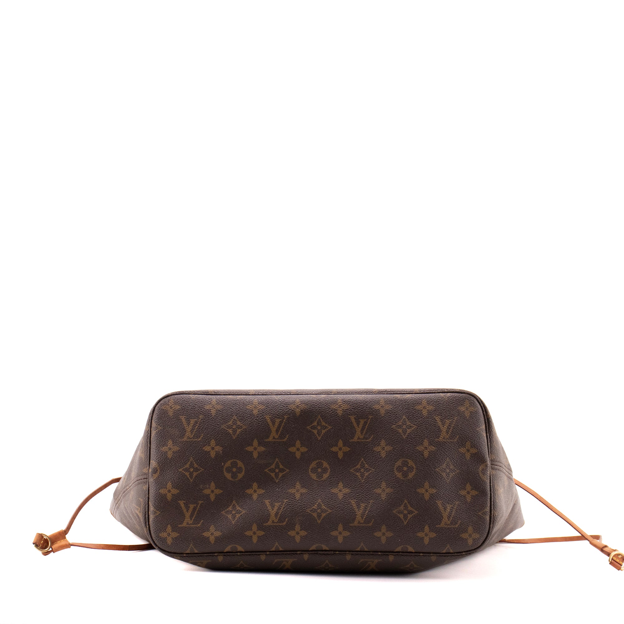 LOUIS VUITTON - Sac cabas Neverfull MM Louis Vuitton en toile enduite monogrammée