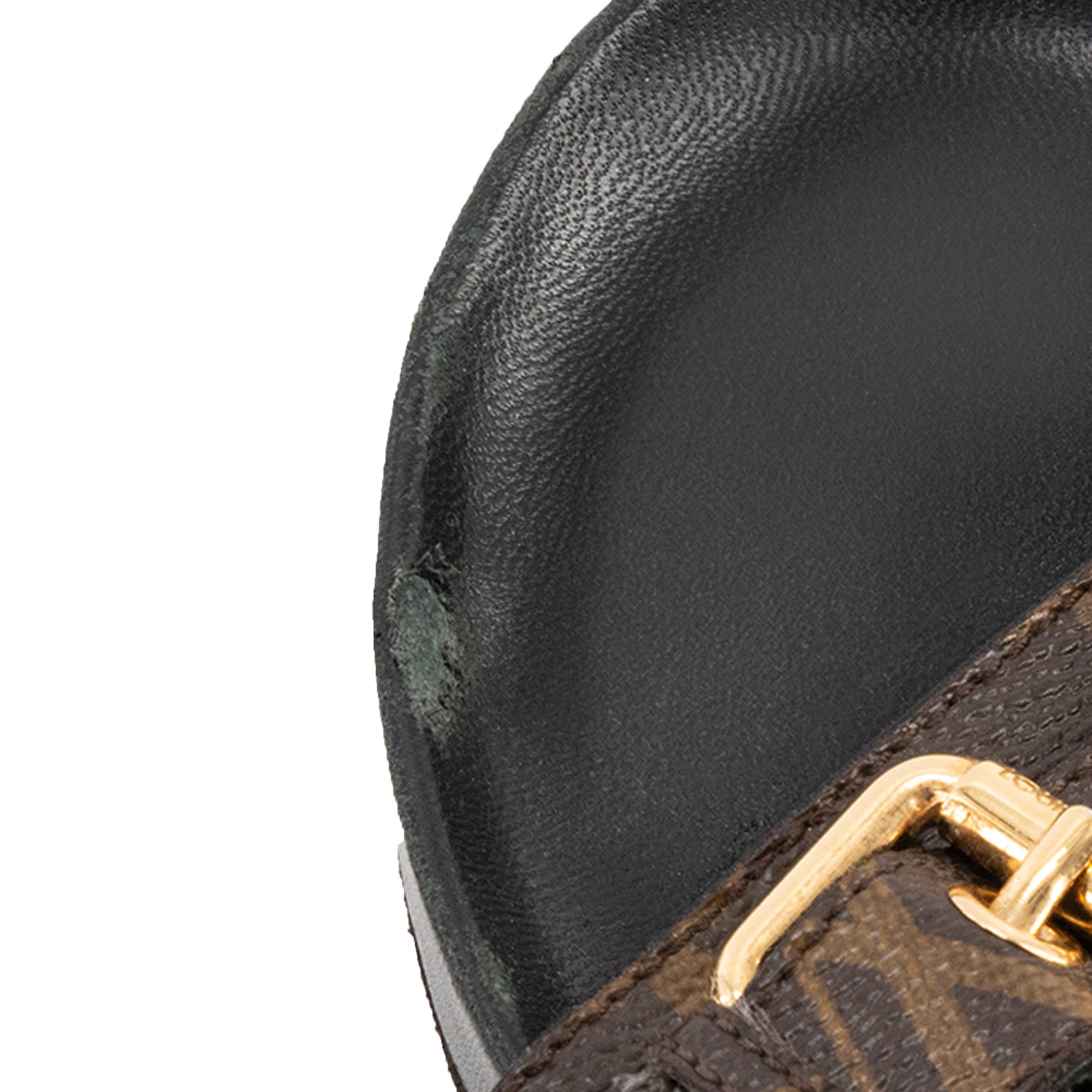 LOUIS VUITTON - Sandales Bom Dia Louis Vuitton en toile enduite monogrammée (T38)