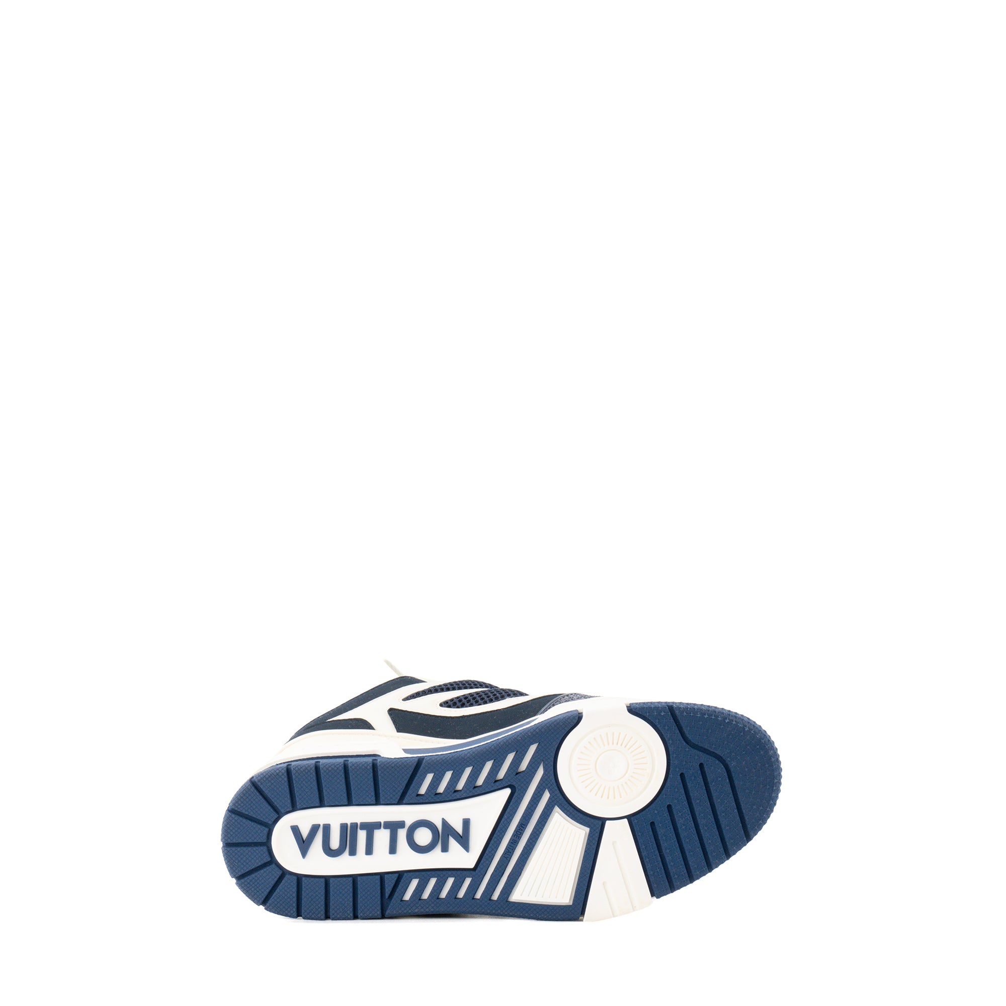 LOUIS VUITTON - Sneakers LV Skate Louis Vuitton en toile bleu marine (T38)