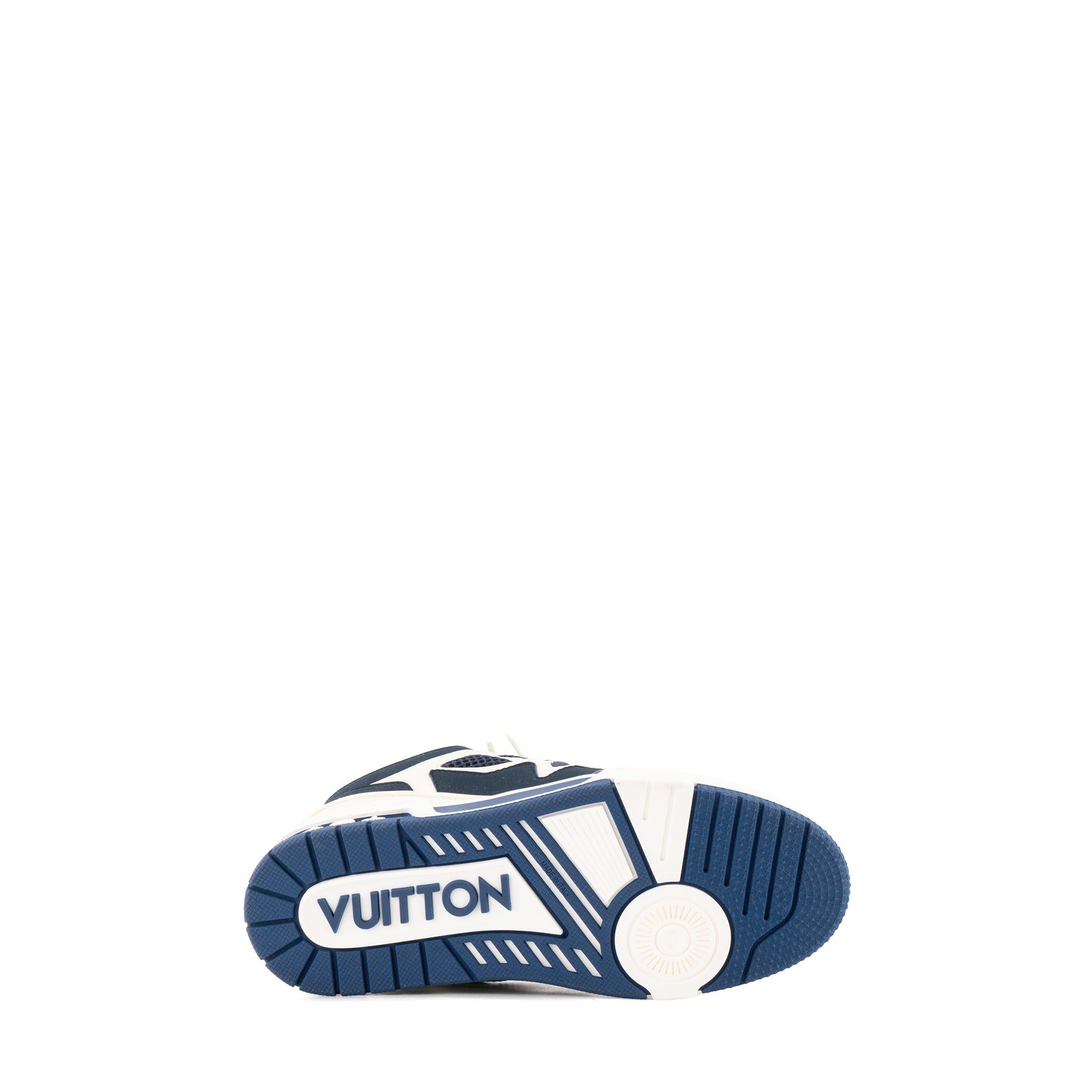 LOUIS VUITTON - Sneakers LV Skate Louis Vuitton en toile bleu marine (T38)