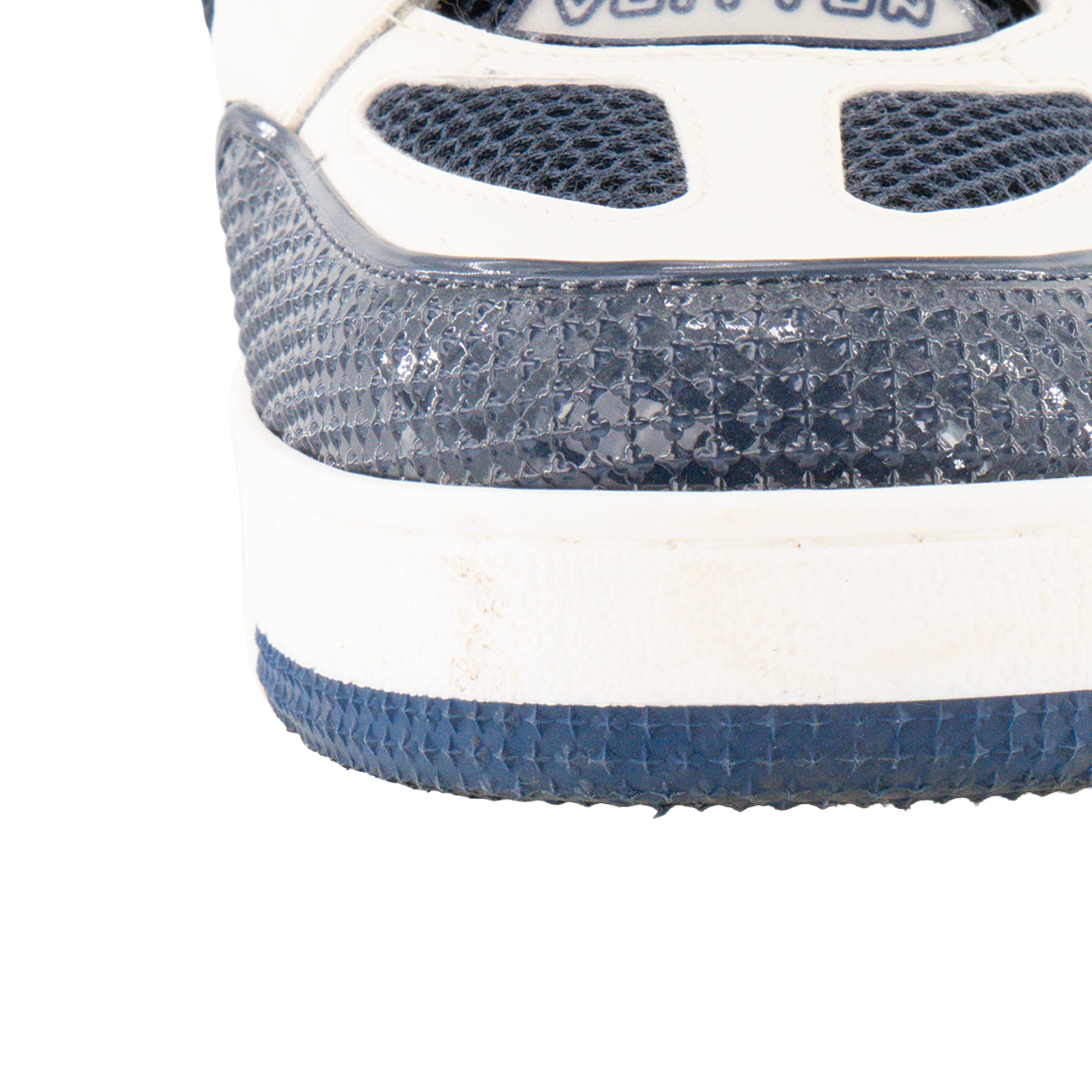 LOUIS VUITTON - Sneakers LV Skate Louis Vuitton en toile bleu marine (T38)