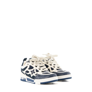 LOUIS VUITTON - Sneakers LV Skate Louis Vuitton en toile bleu marine (T37,5)