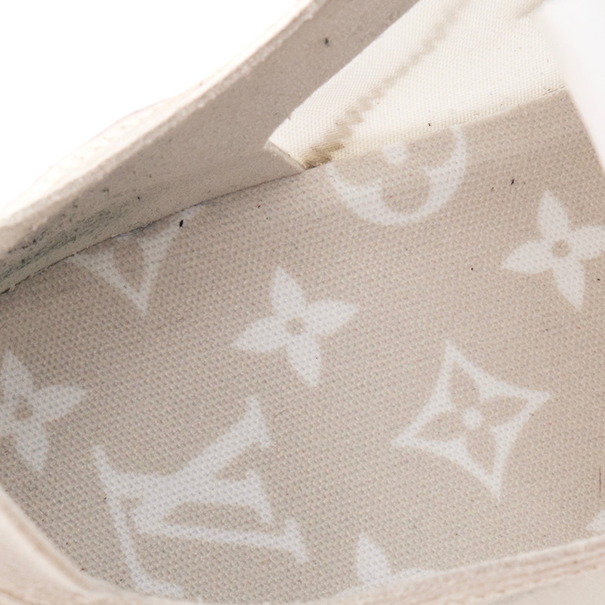 LOUIS VUITTON - Louis Vuitton LV Sprint sneakers in white canvas (Size 38.5)
