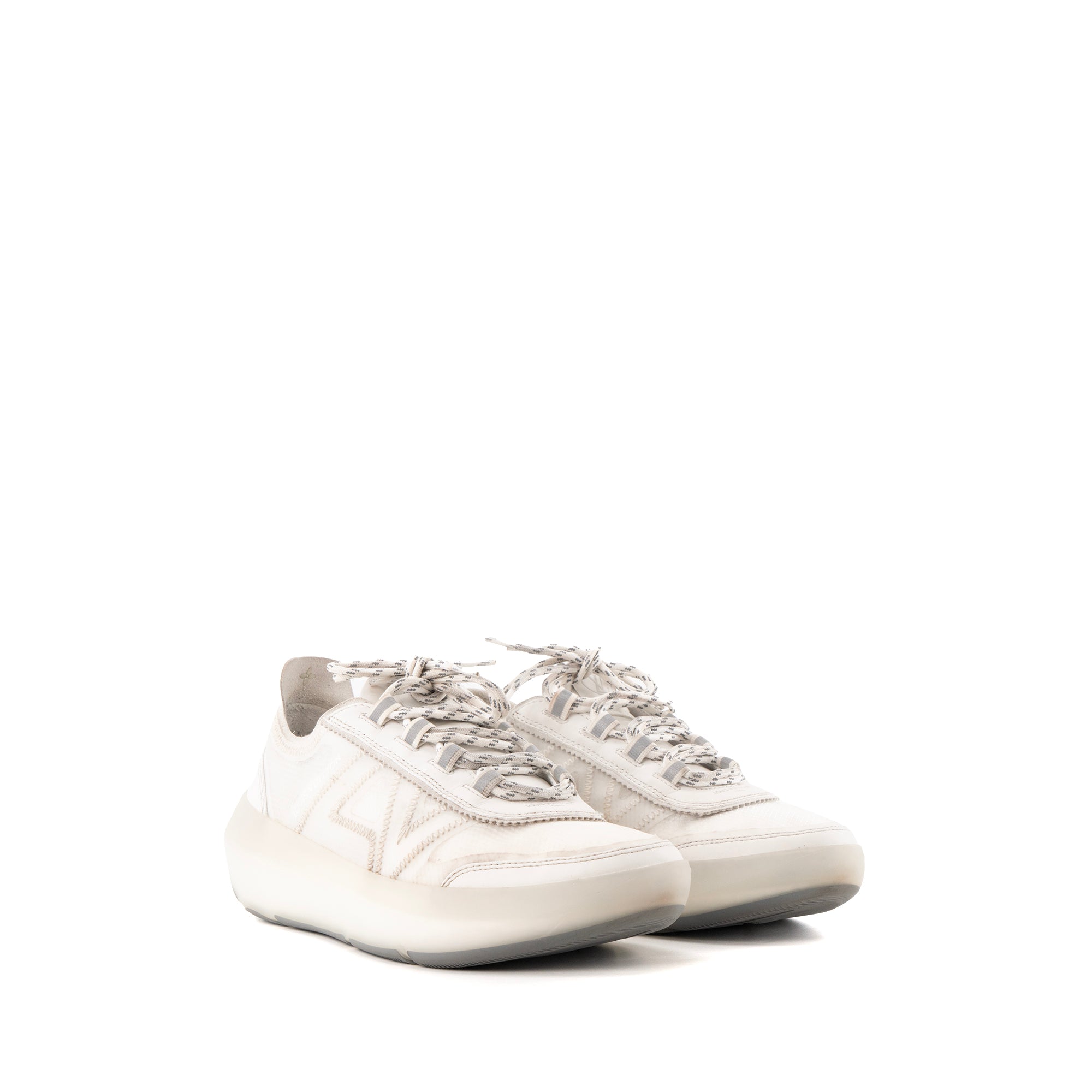 LOUIS VUITTON - Louis Vuitton LV Sprint sneakers in white canvas (Size 38.5)