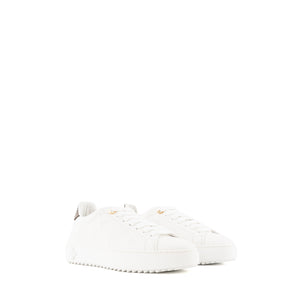 LOUIS VUITTON - Sneakers Time Out Louis Vuitton en cuir monogrammé blanc (T36,5)