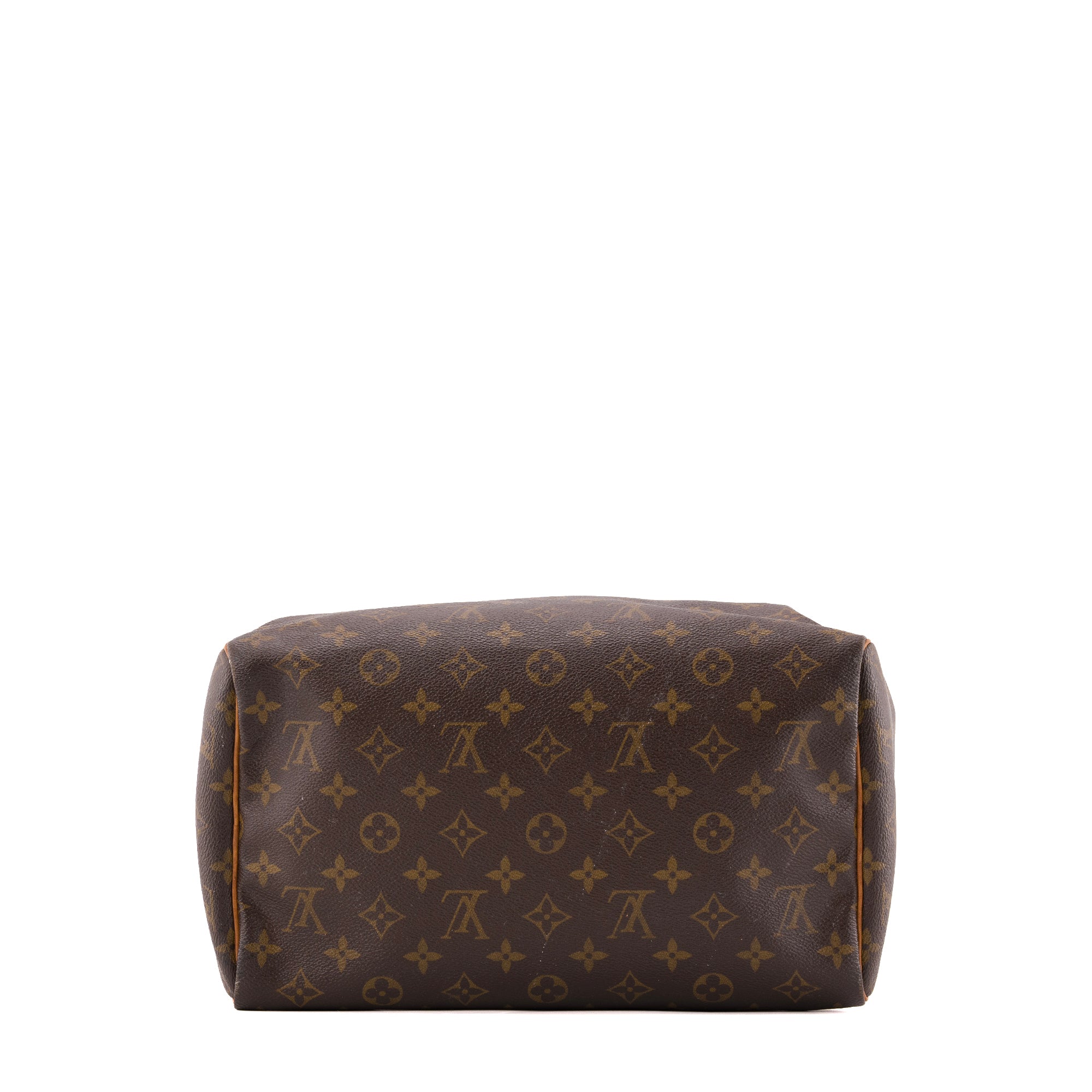 LOUIS VUITTON - Sac à main Speedy 30 Louis Vuitton en toile enduite monogrammée vintage