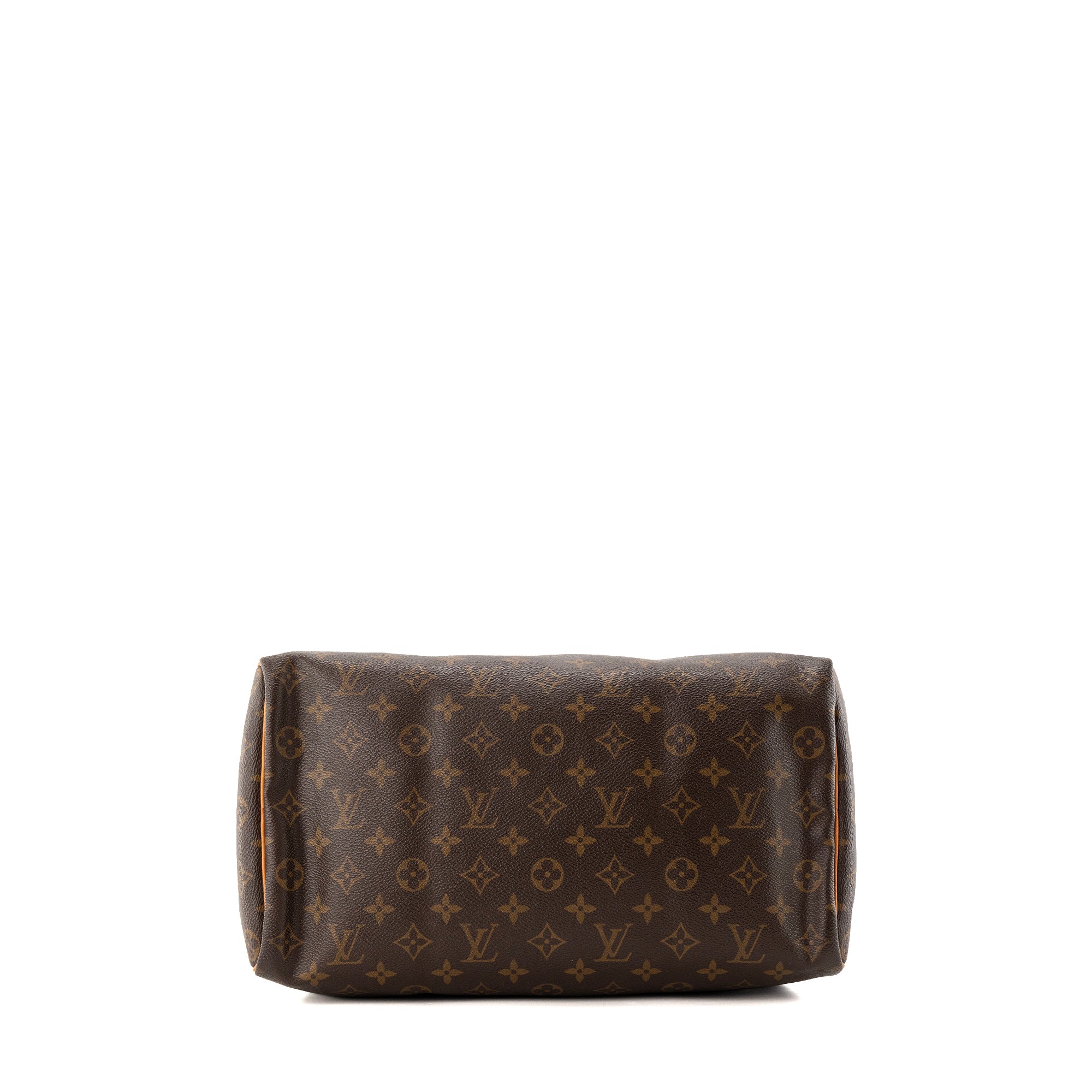 LOUIS VUITTON - Sac à main Speedy 35 Louis Vuitton en toile enduite monogrammée