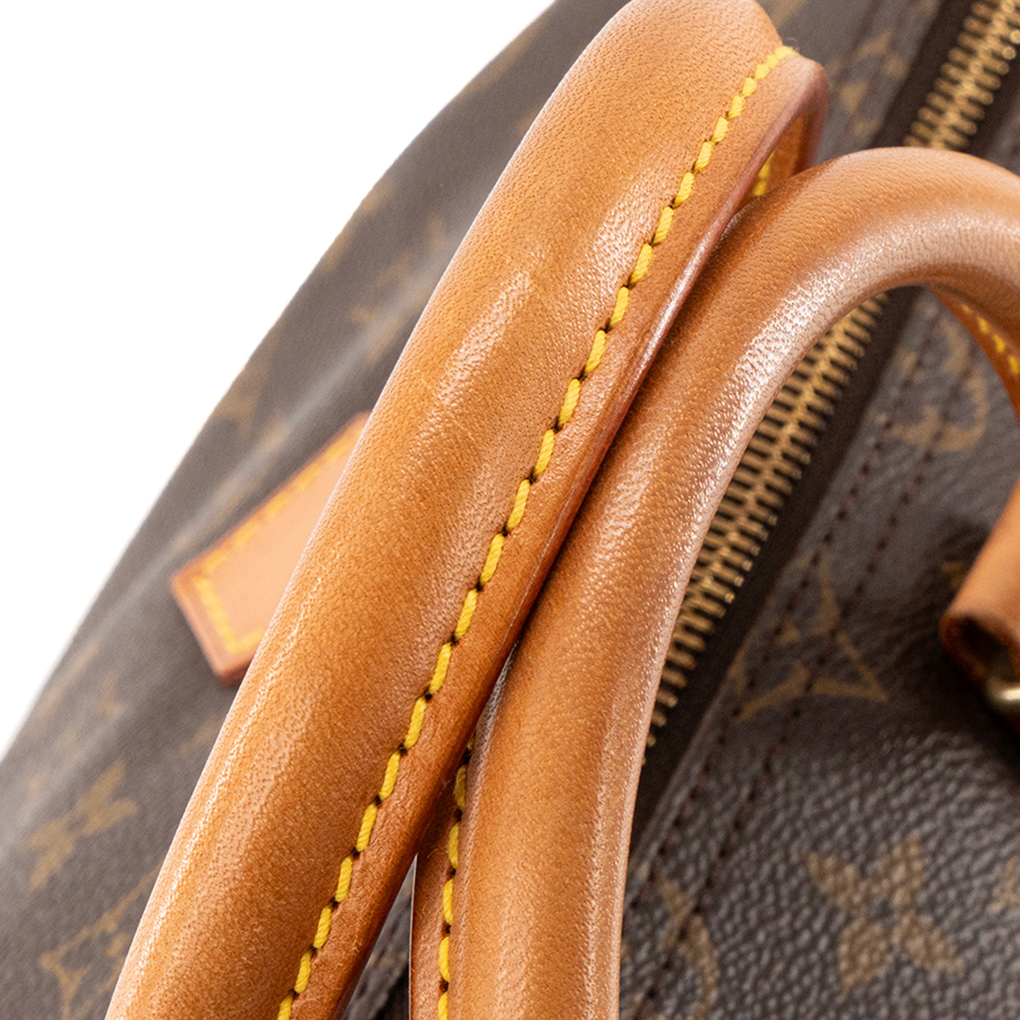 LOUIS VUITTON - Sac à main Speedy 35 Louis Vuitton en toile enduite monogrammée