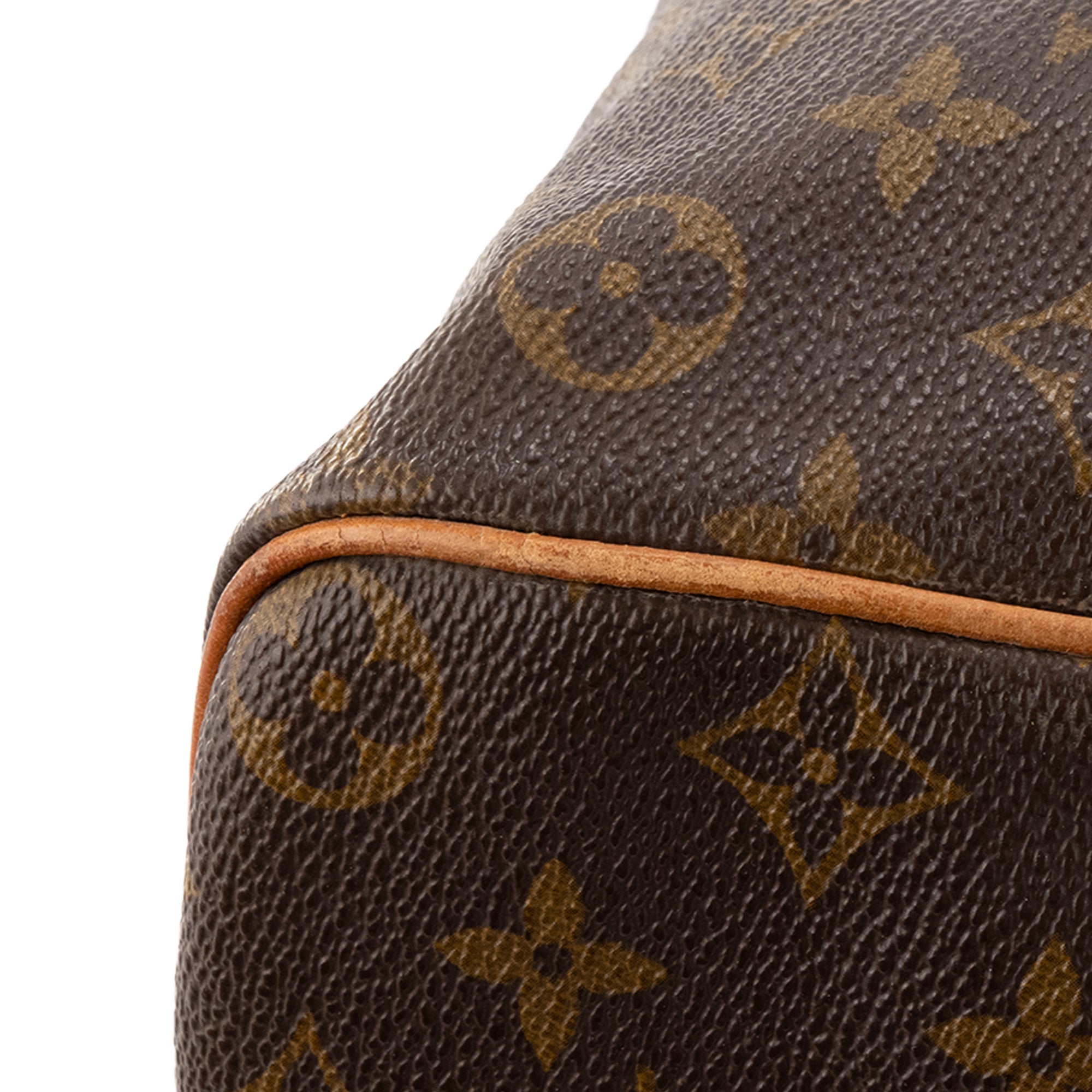 LOUIS VUITTON - Sac à main Speedy 35 Louis Vuitton en toile monogrammée vintage