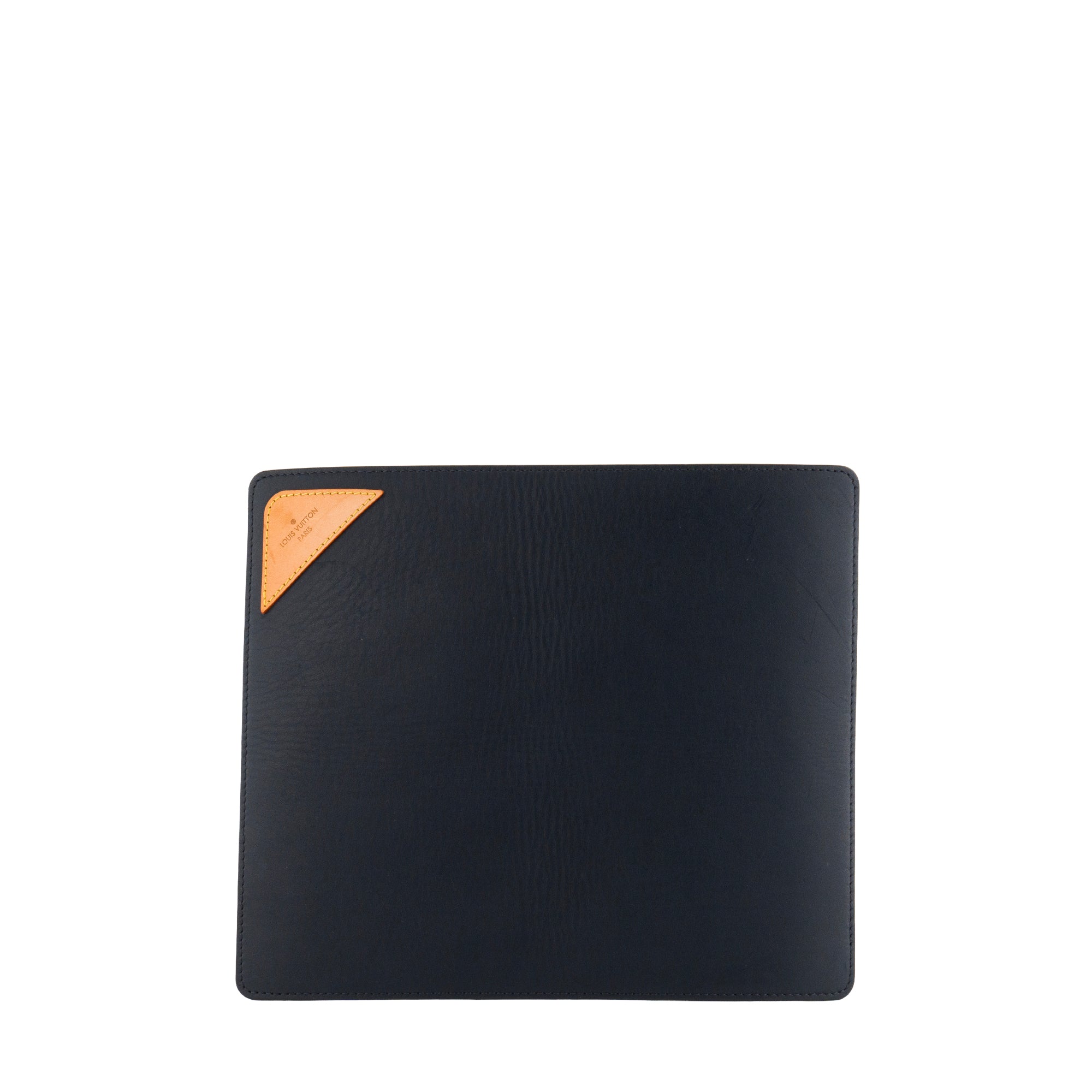 LOUIS VUITTON - Tapis de souris Gaston Louis Vuitton en toile enduite monogrammée marron