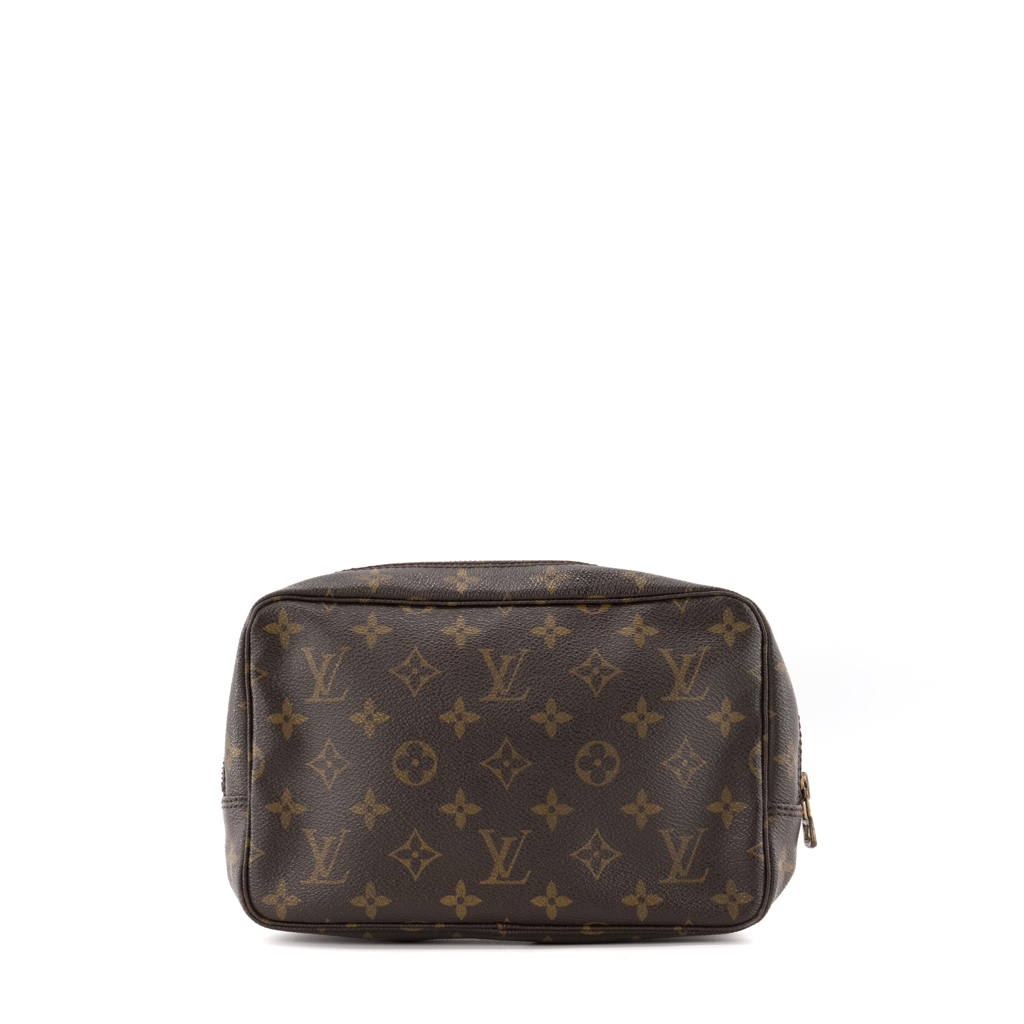 LOUIS VUITTON - Trousse de toilette 23 Louis Vuitton en toile enduite monogrammée vintage