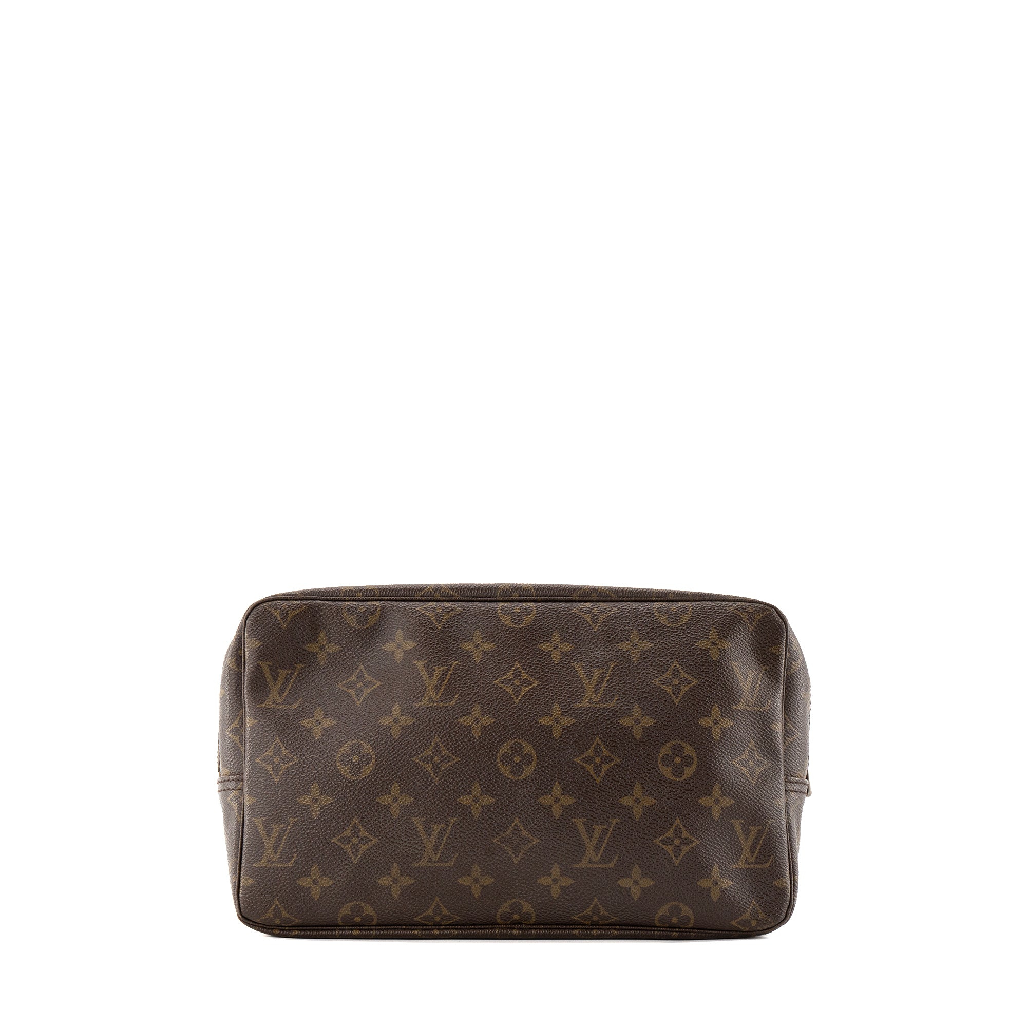LOUIS VUITTON - Trousse de toilette GM Louis Vuitton en toile enduite monogrammée vintage