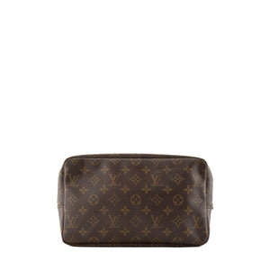 LOUIS VUITTON - Trousse de toilette GM Louis Vuitton en toile enduite monogrammée vintage