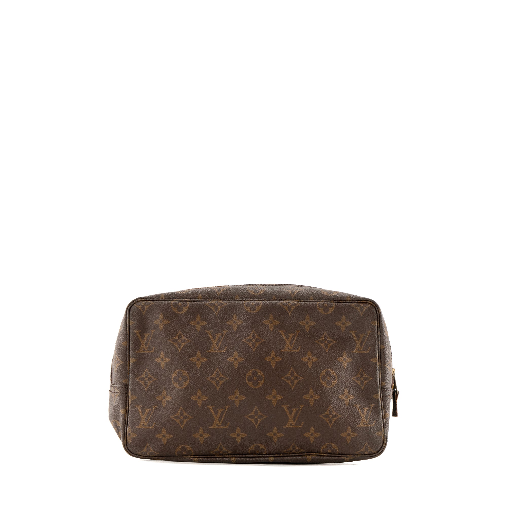 LOUIS VUITTON - Trousse de toilette GM Louis Vuitton en toile enduite monogrammée vintage