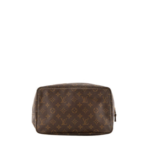 LOUIS VUITTON - Trousse de toilette GM Louis Vuitton en toile enduite monogrammée vintage