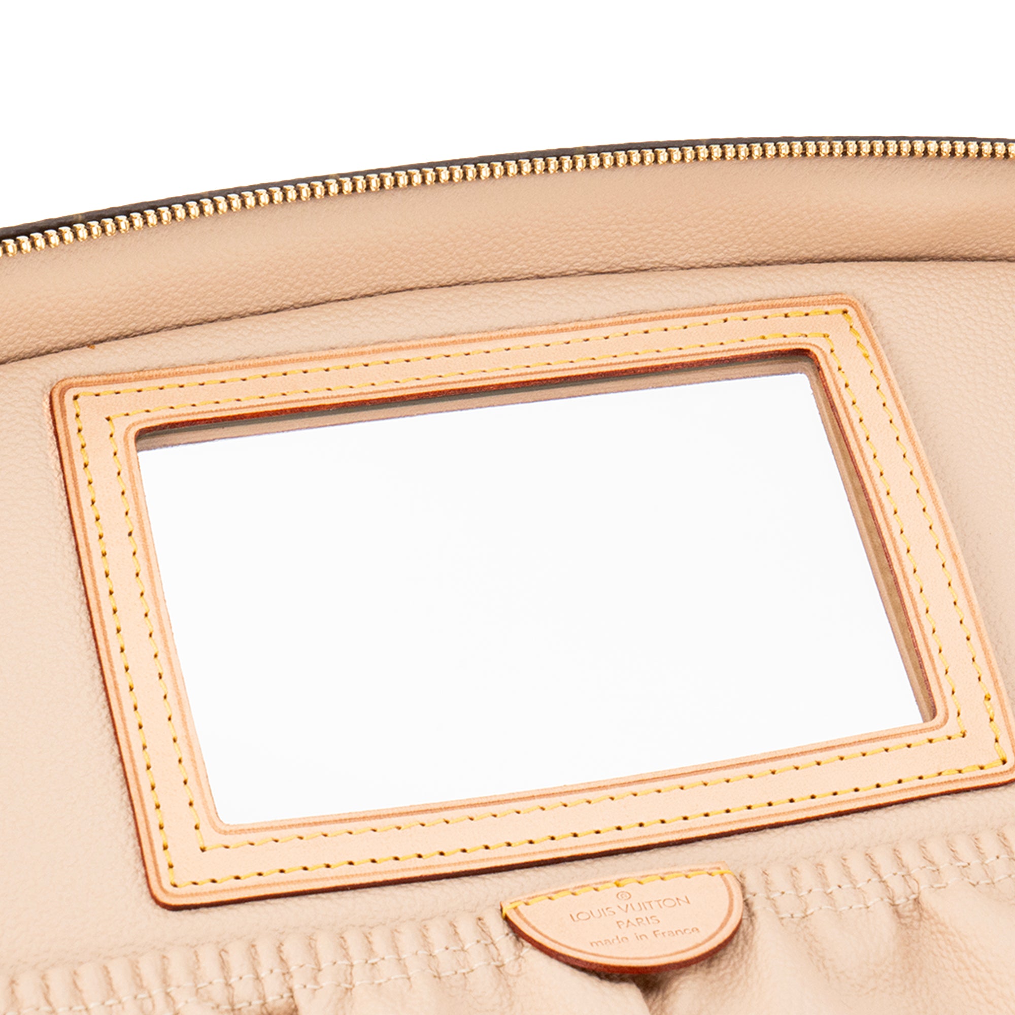 LOUIS VUITTON - Trousse de toilette Nice Louis Vuitton en toile enduite monogrammée marron