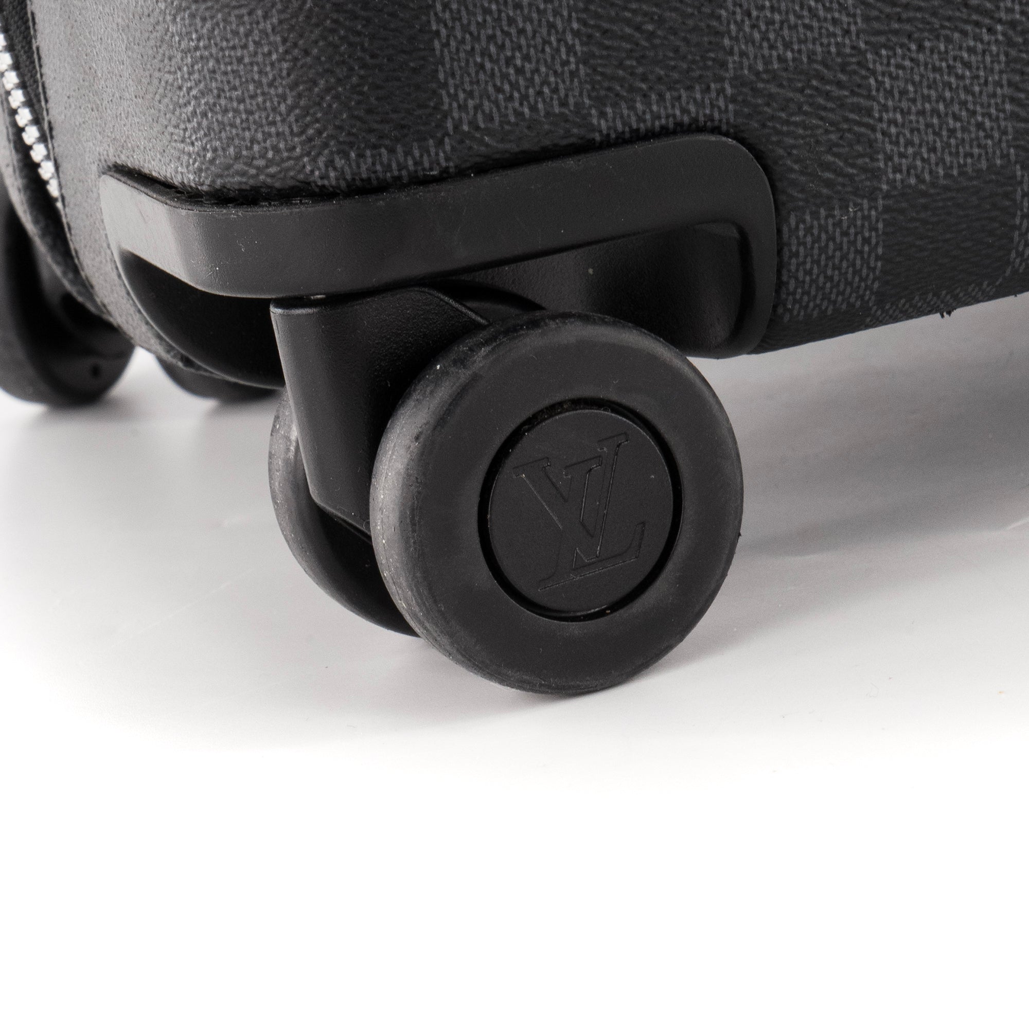 LOUIS VUITTON - Valise Horizon 50 Louis Vuitton en toile enduite damier graphite