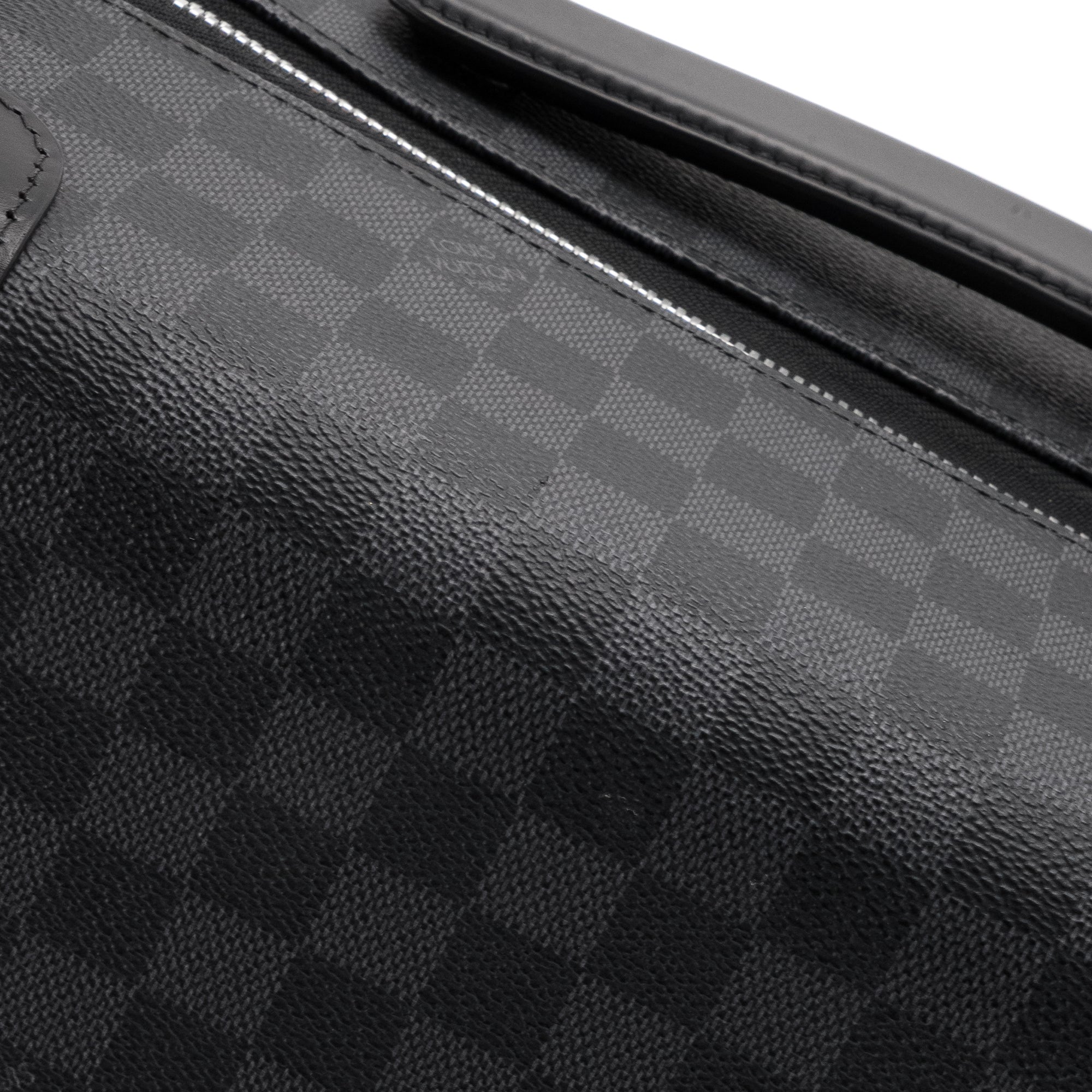LOUIS VUITTON - Valise Horizon 50 Louis Vuitton en toile enduite damier graphite