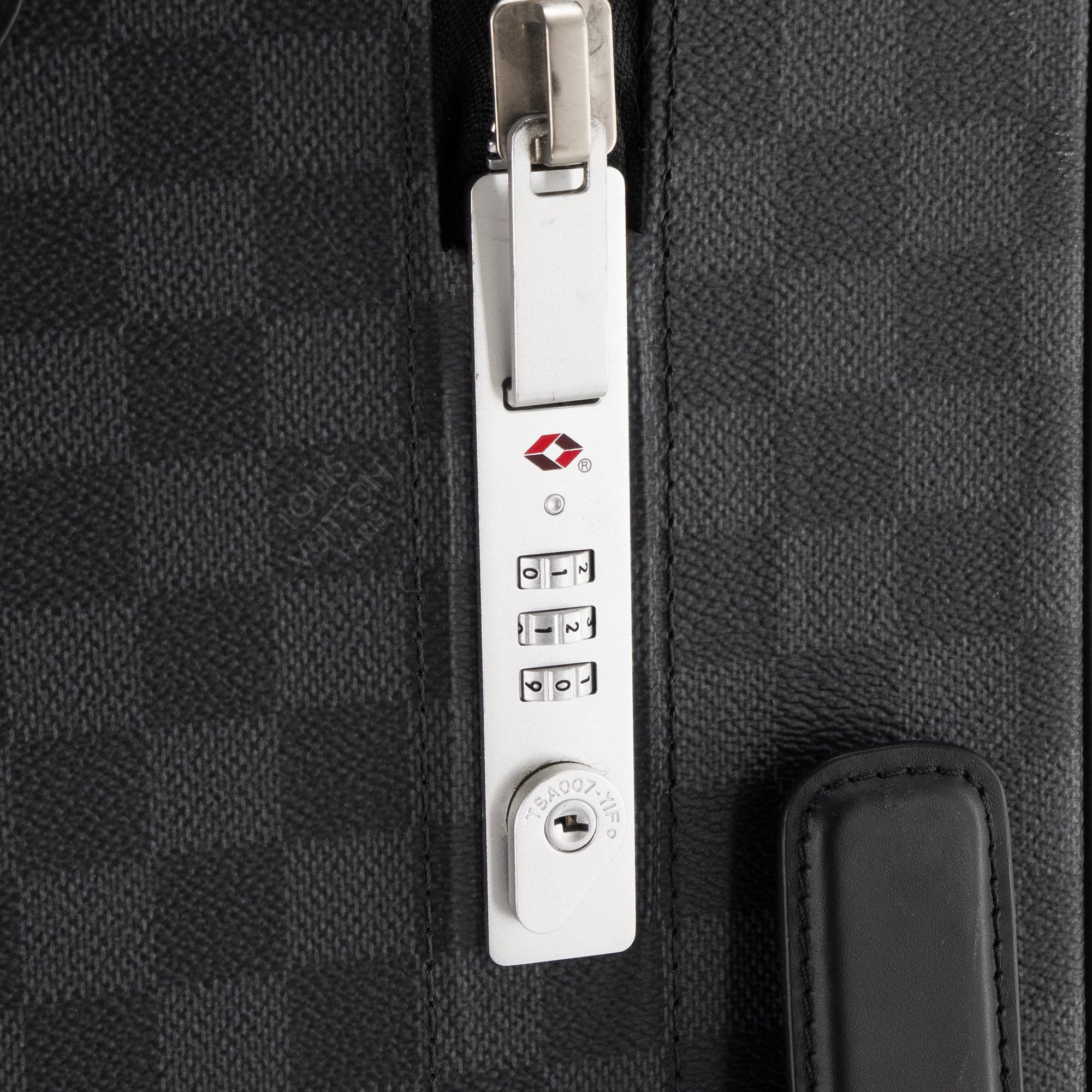 LOUIS VUITTON - Valise Horizon 50 Louis Vuitton en toile enduite damier graphite